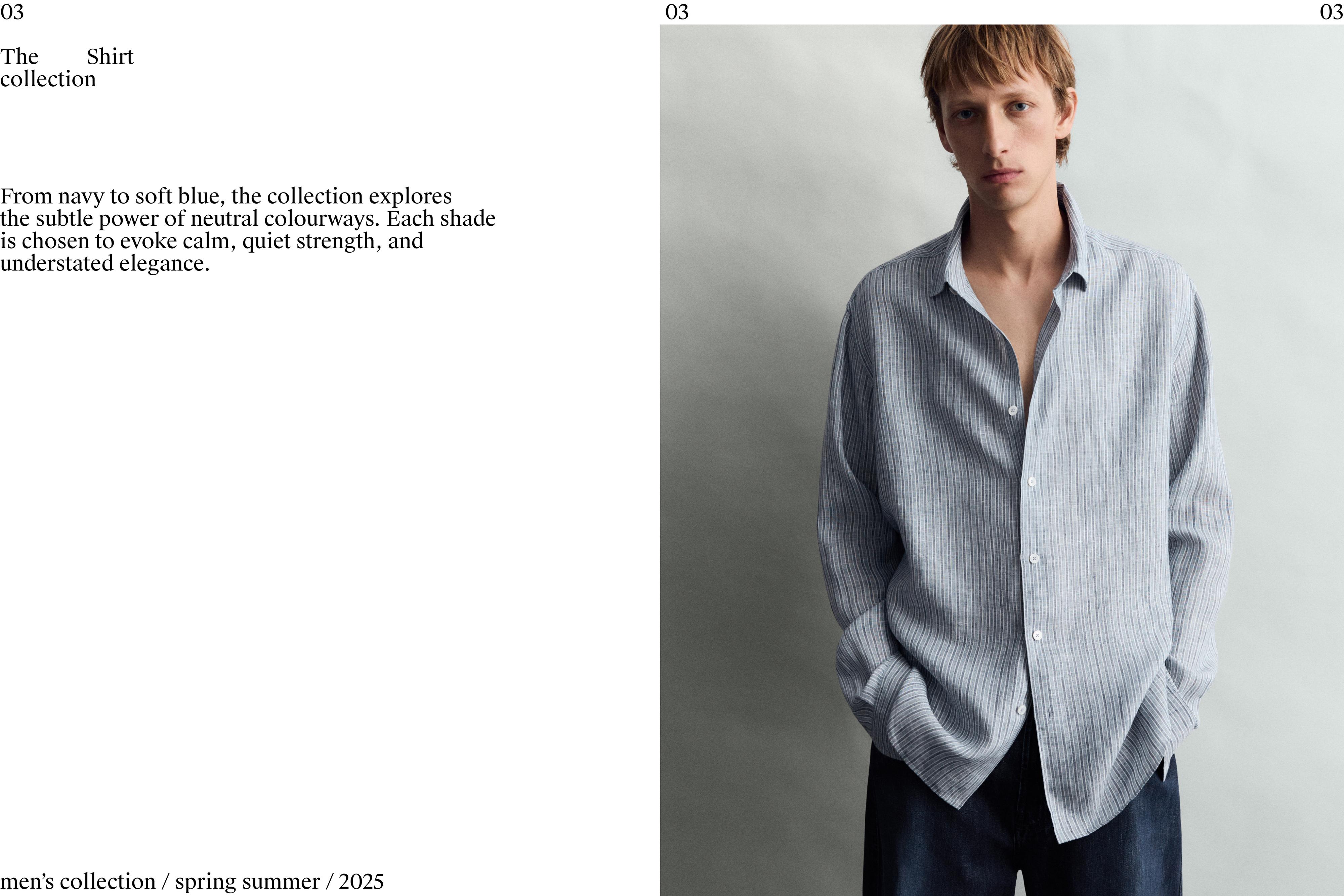 Regular fit striped shirt