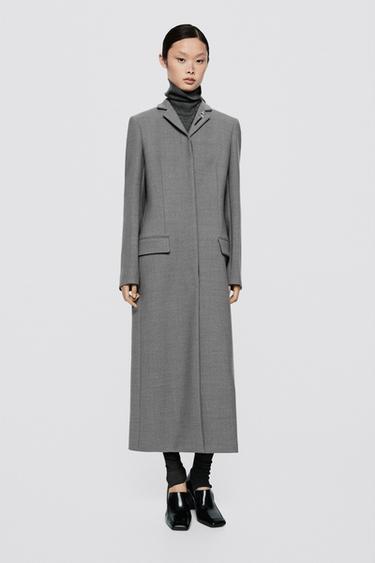 Wool blend long coat - LIMITED EDITION — GREY 1