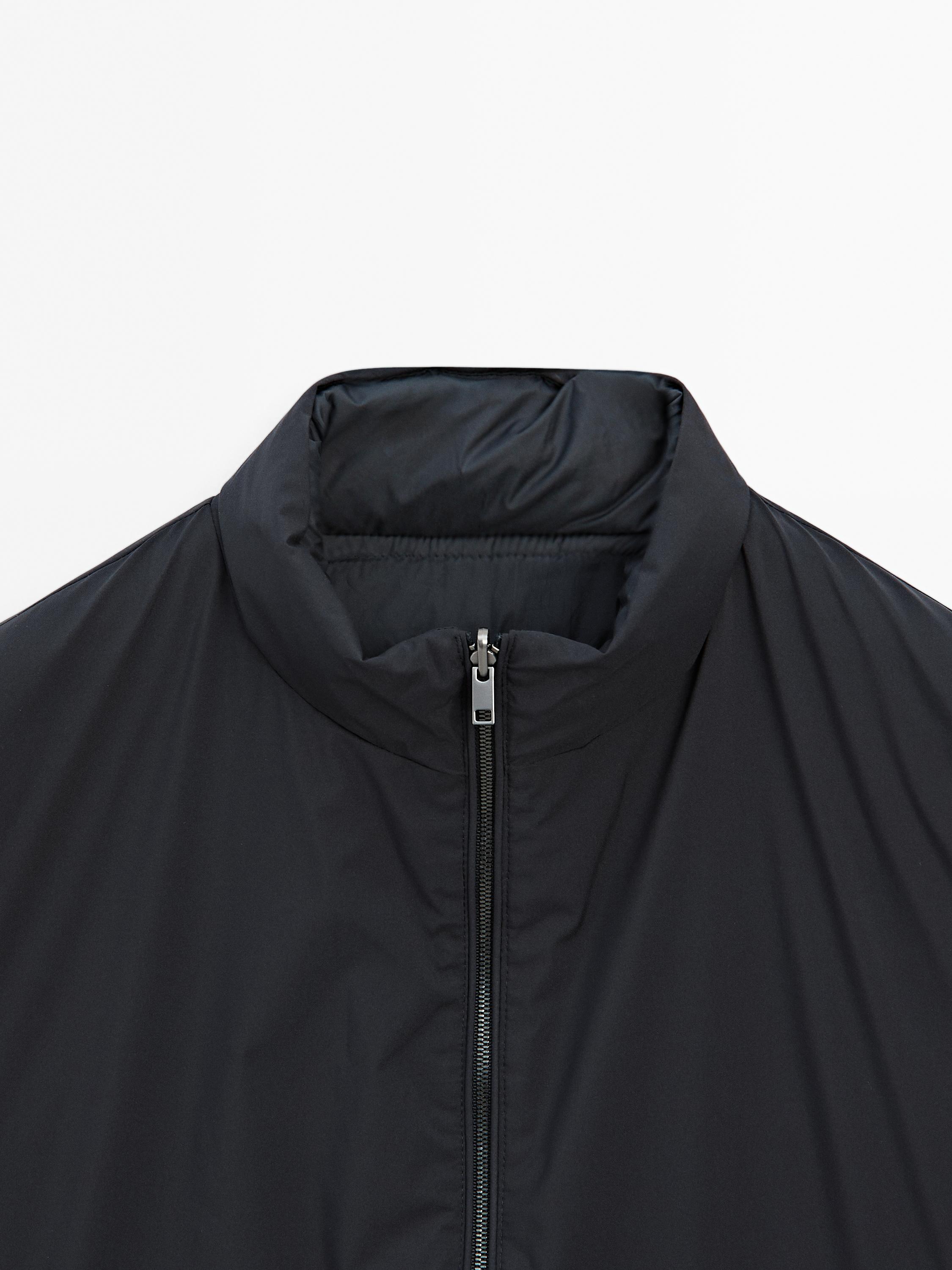 Water-repellent reversible gilet