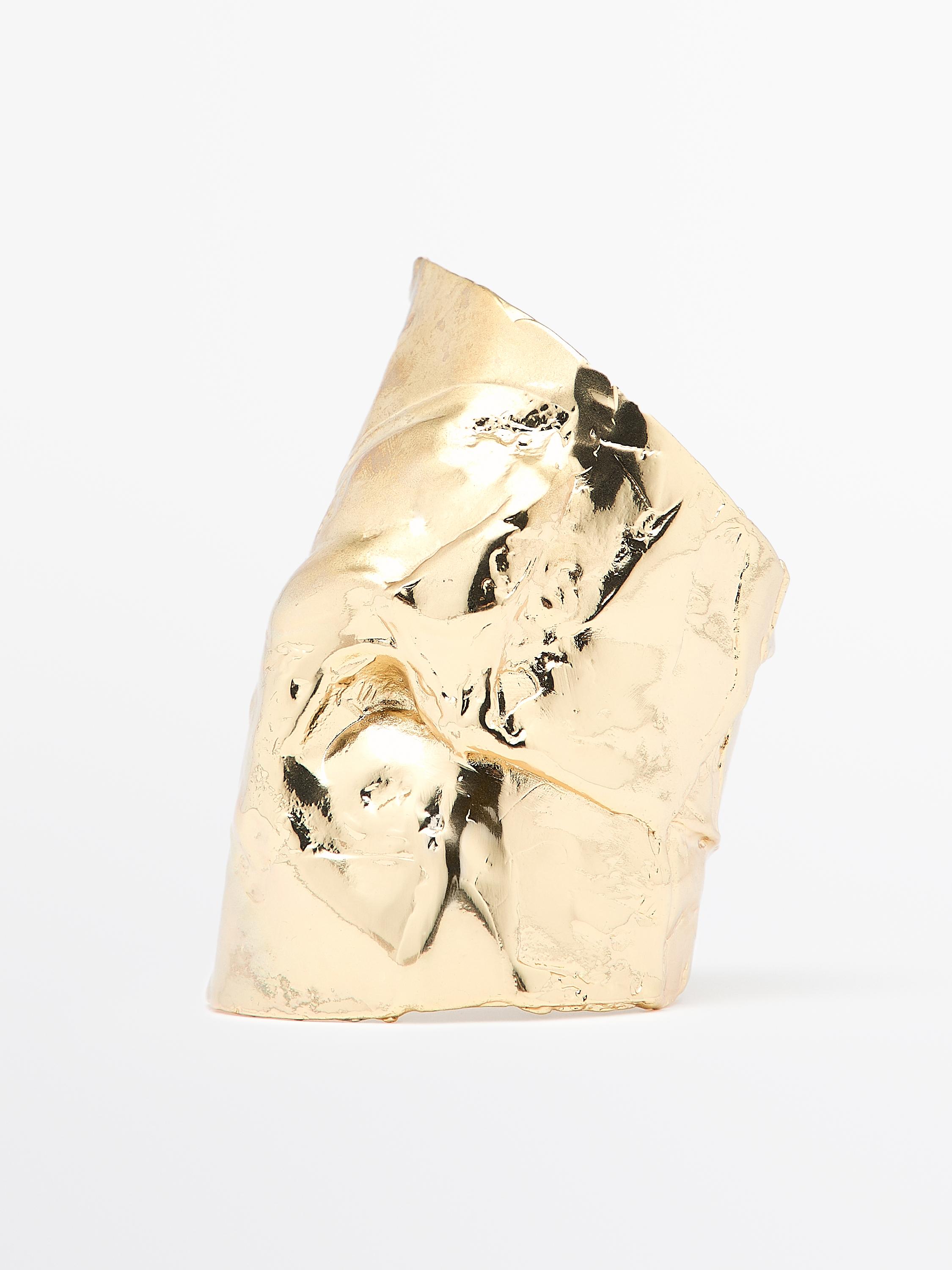 Серьги-каффы асимметричной формы