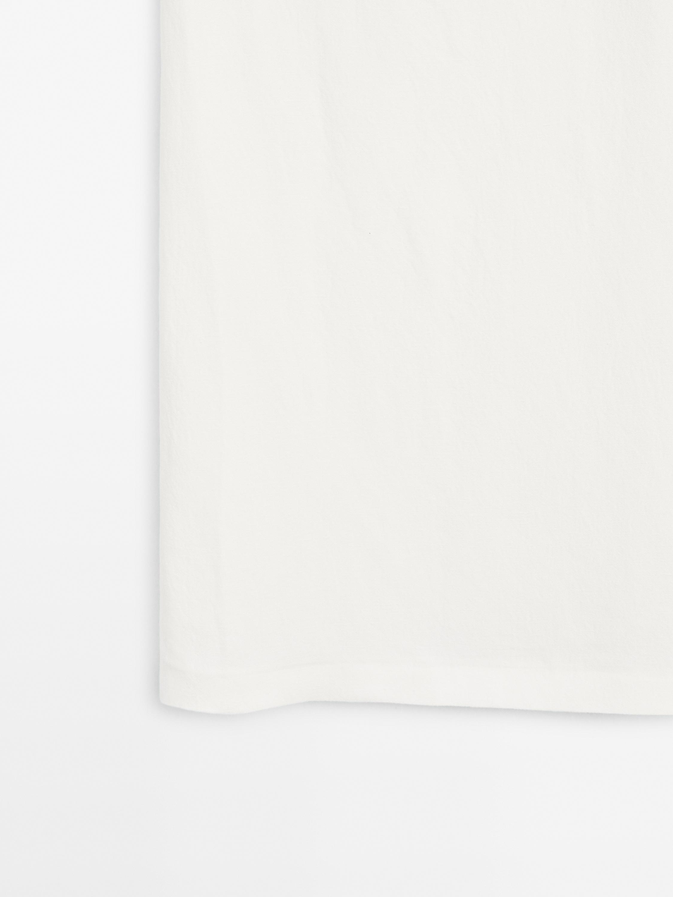 Rovná midi sukně z konopné směsi