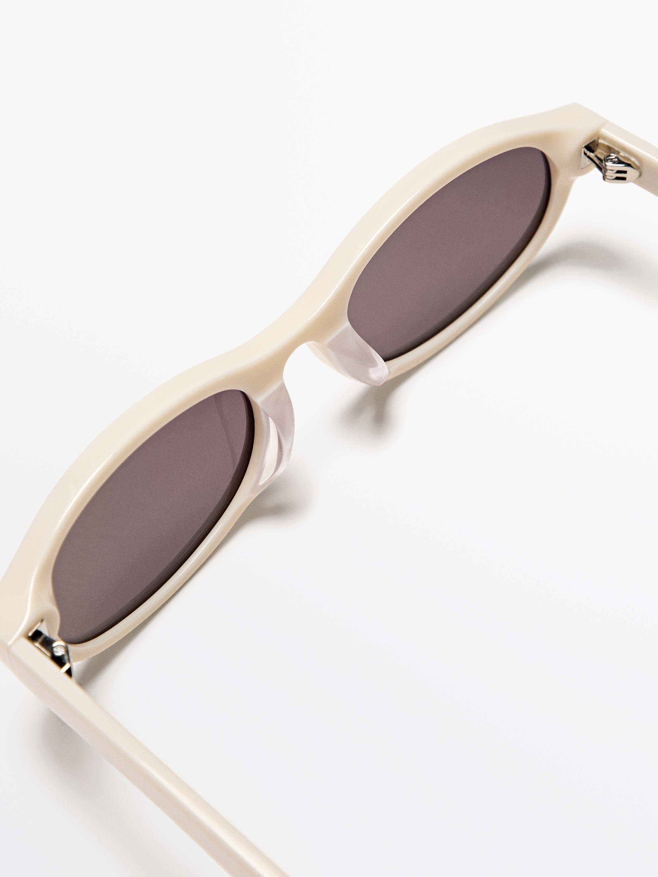 Small rectangular sunglasses
