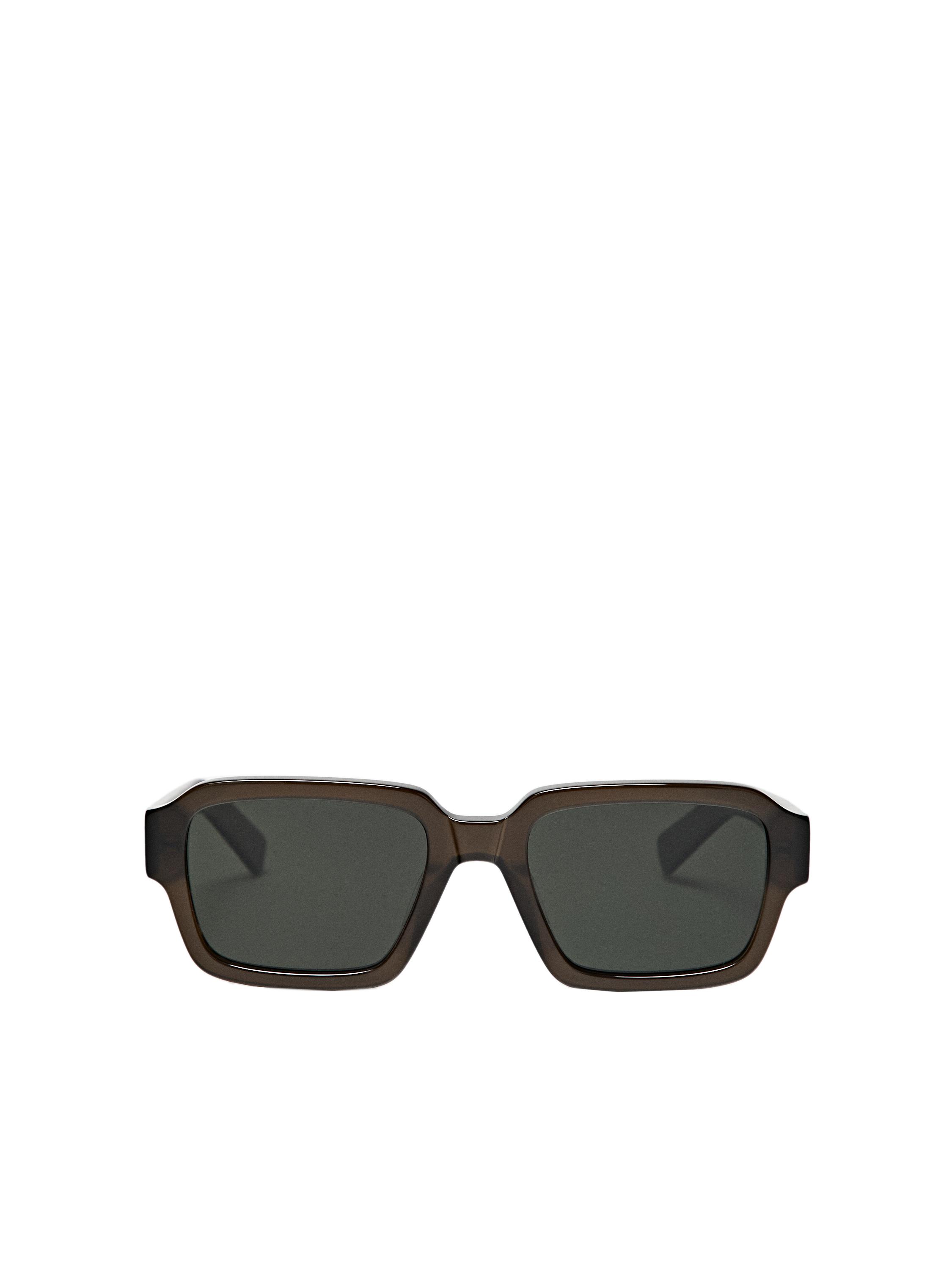 Rectangular sunglasses — GREEN