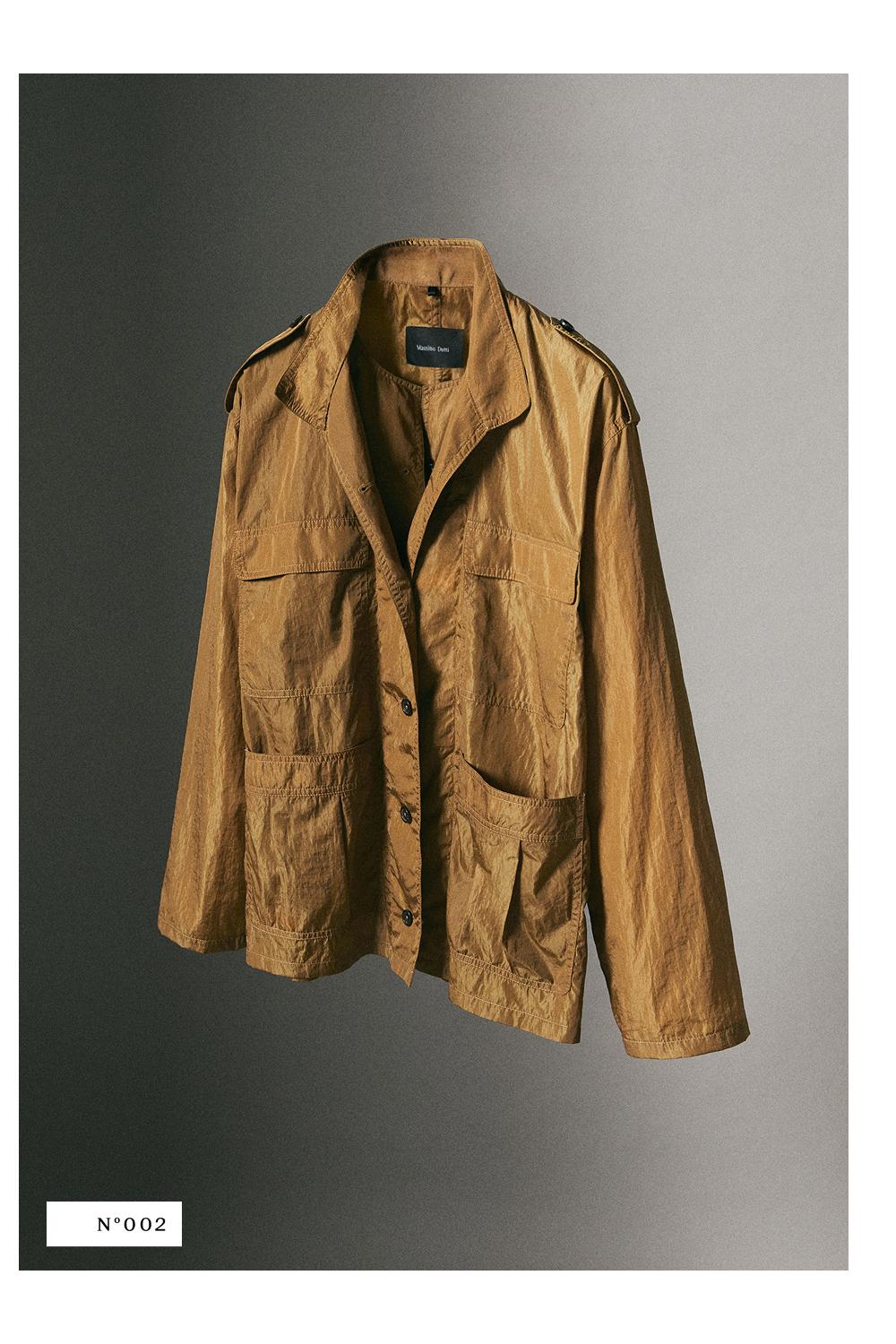 Technical overshirt with pocket details — TOFFEE