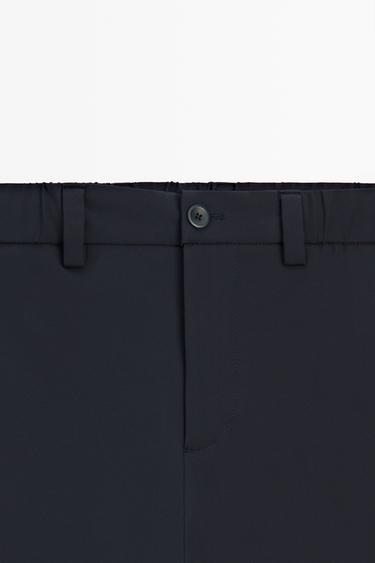 Regular-fit technical pants — NAVY BLUE 4