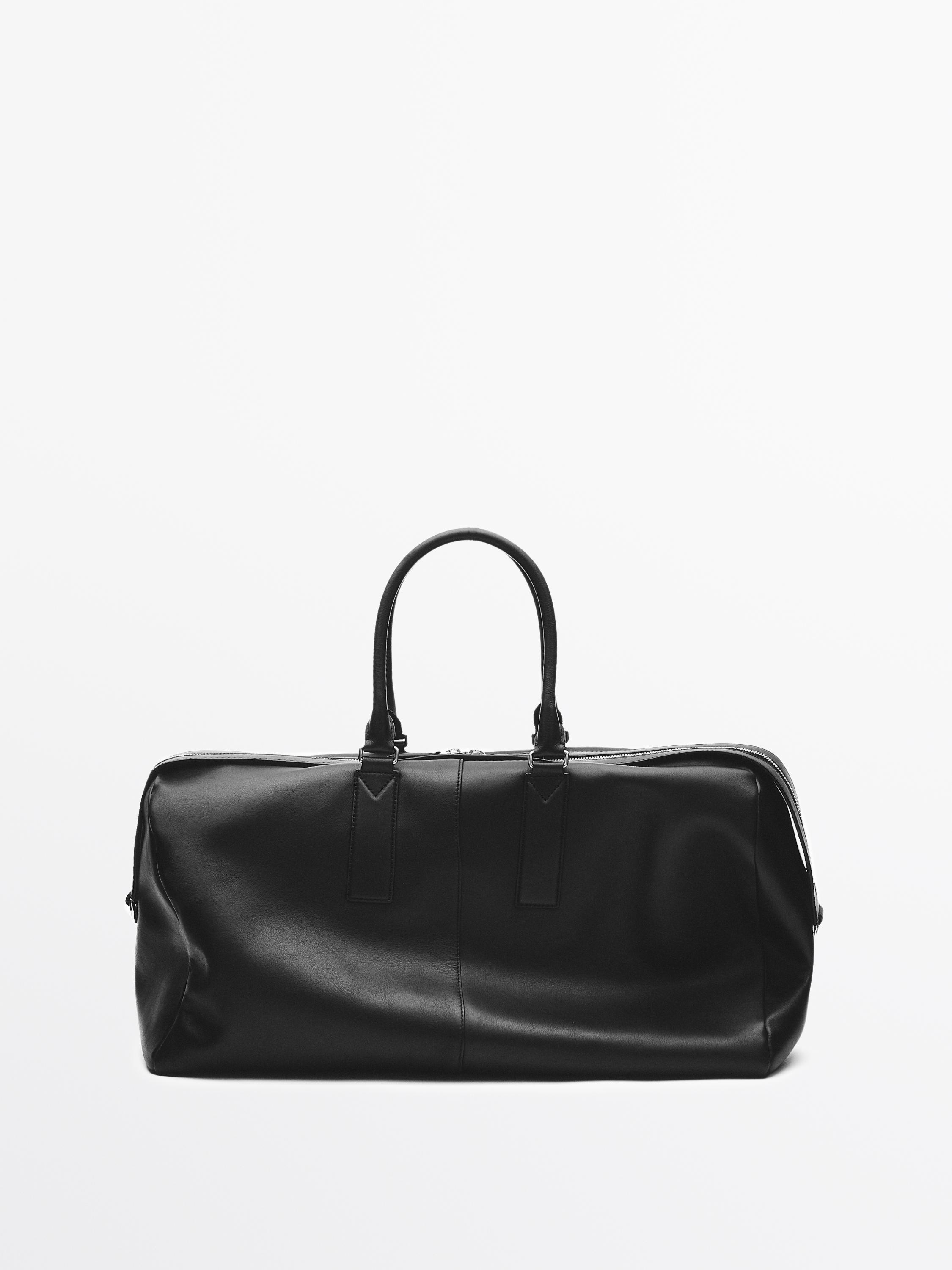 Çantë udhëtimi prej lëkure napa