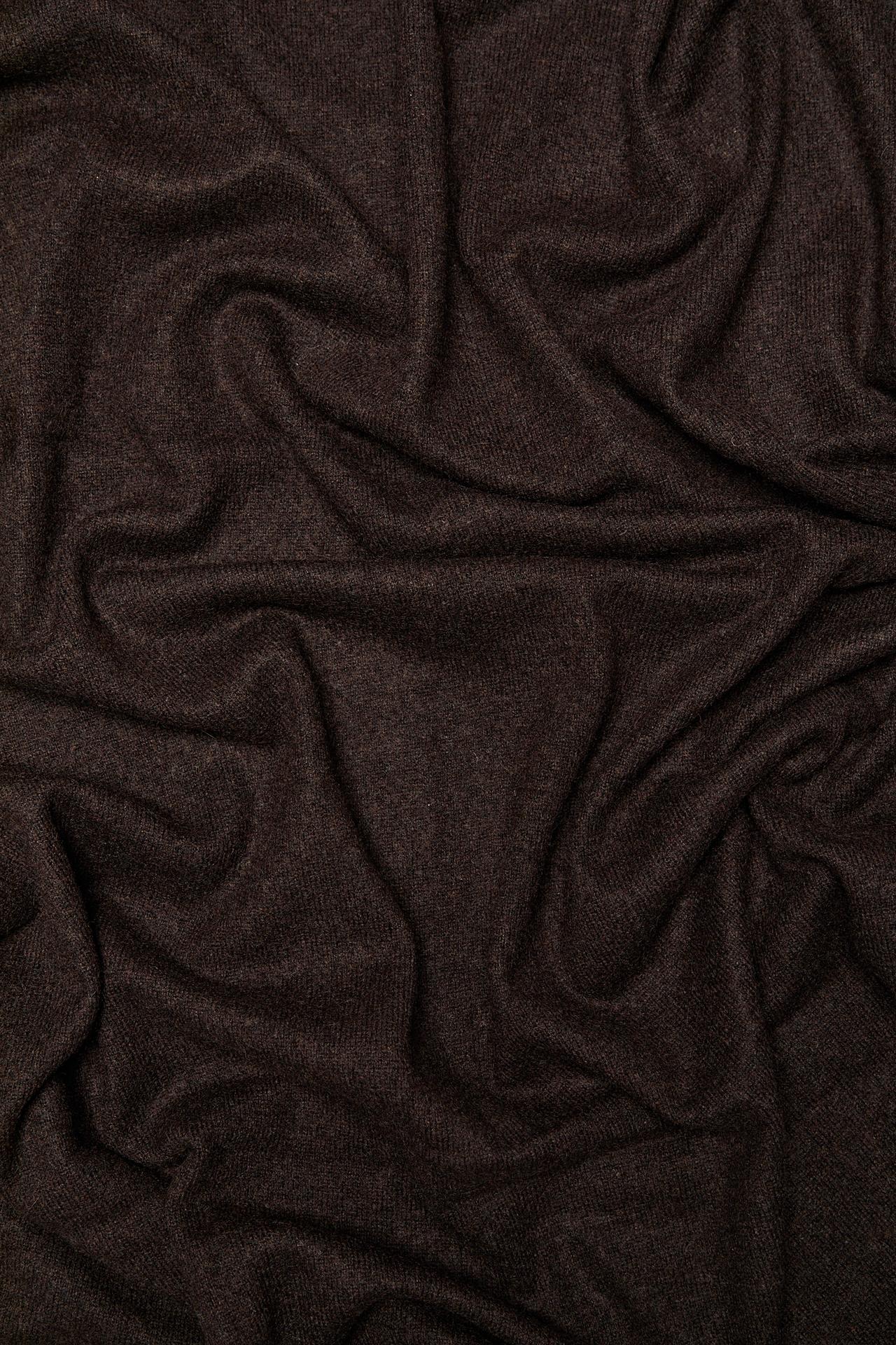 100% Cashmere Scarf — BROWN