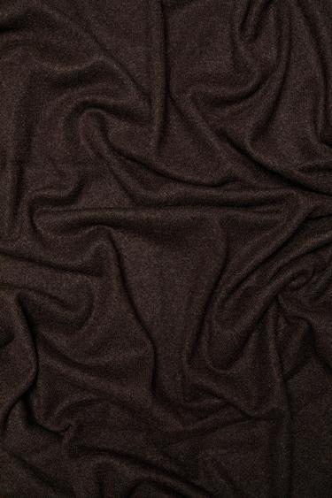 100% Cashmere Scarf — BROWN 4