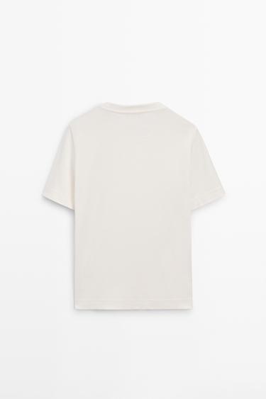Short sleeve interlock T-shirt — CREAM 6