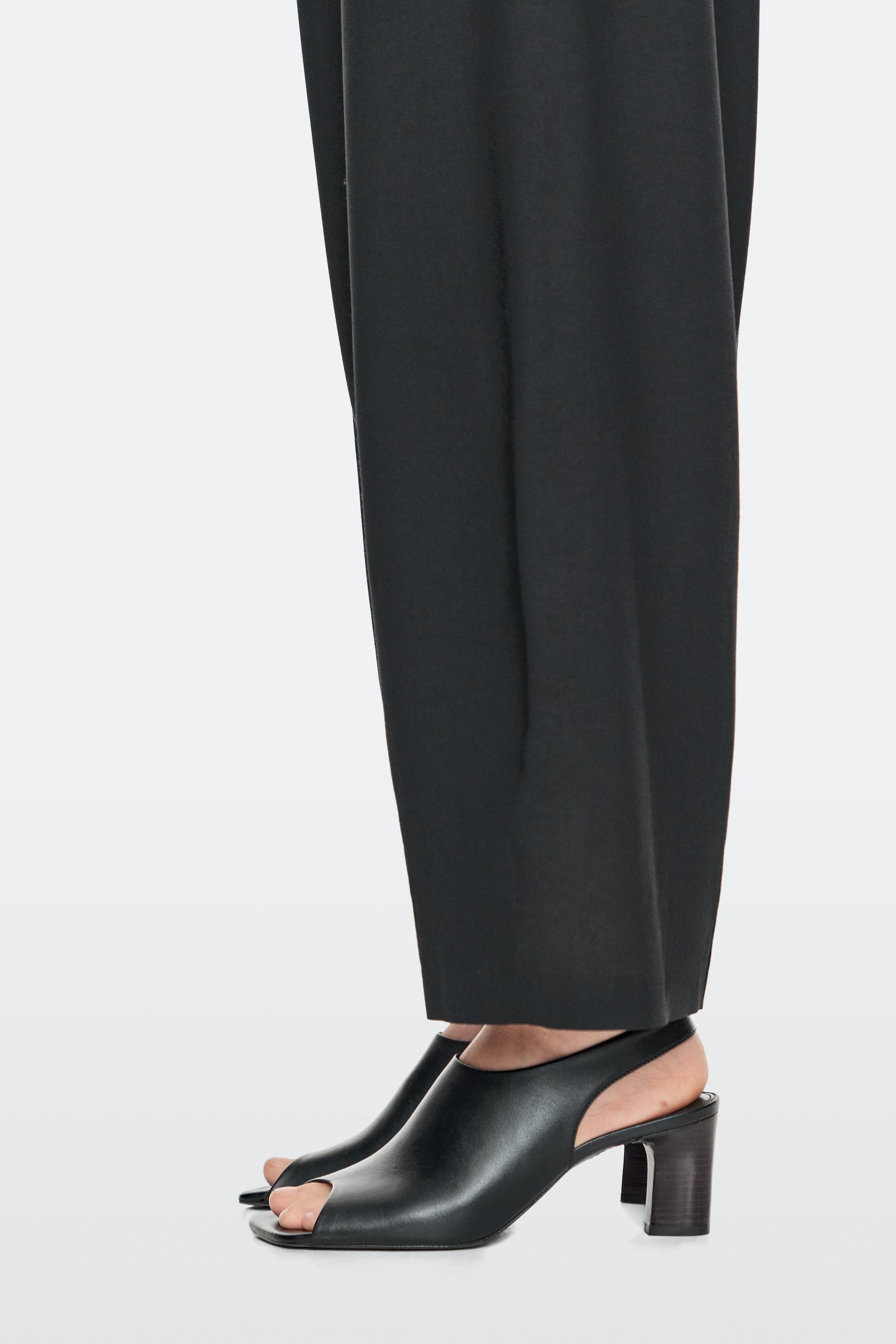 Massimo Dutti ブラック フラットシューズ 37 Soft leather loafers · Black · Loafer | Massimo Dutti