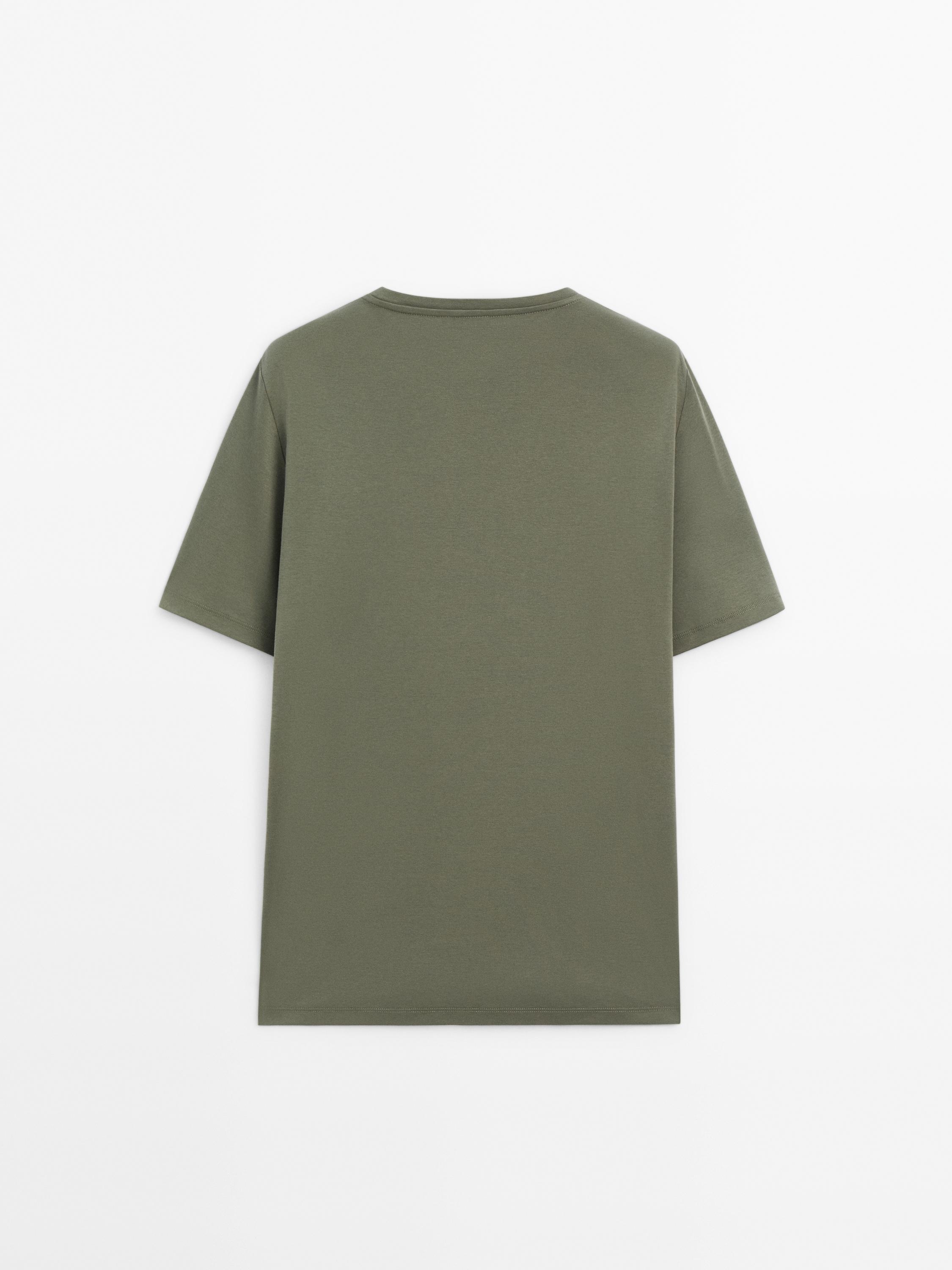 100% mercerised cotton T-shirt