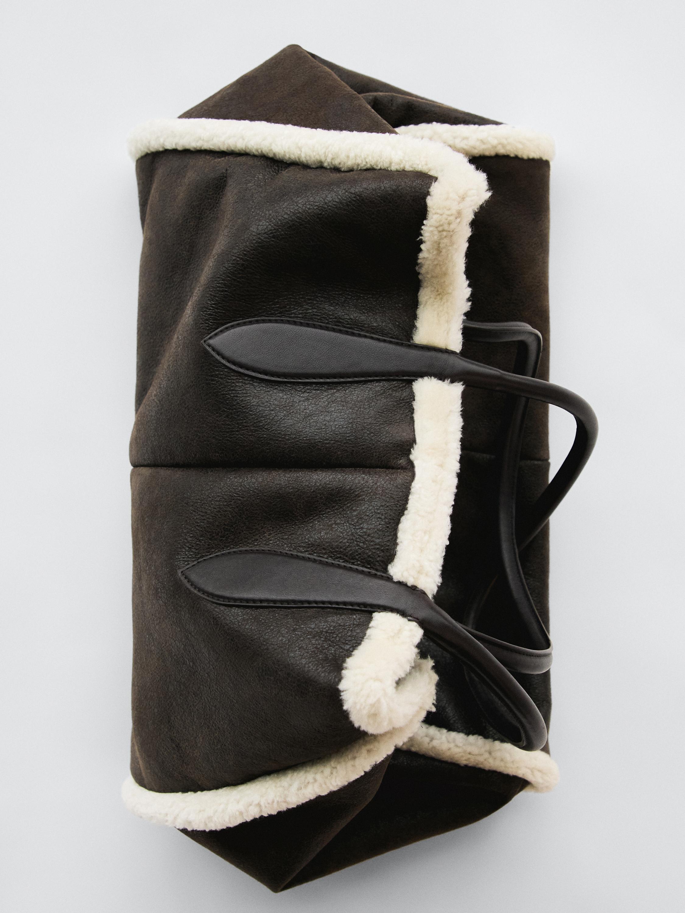 Double-faced MD ICON bag — BROWN