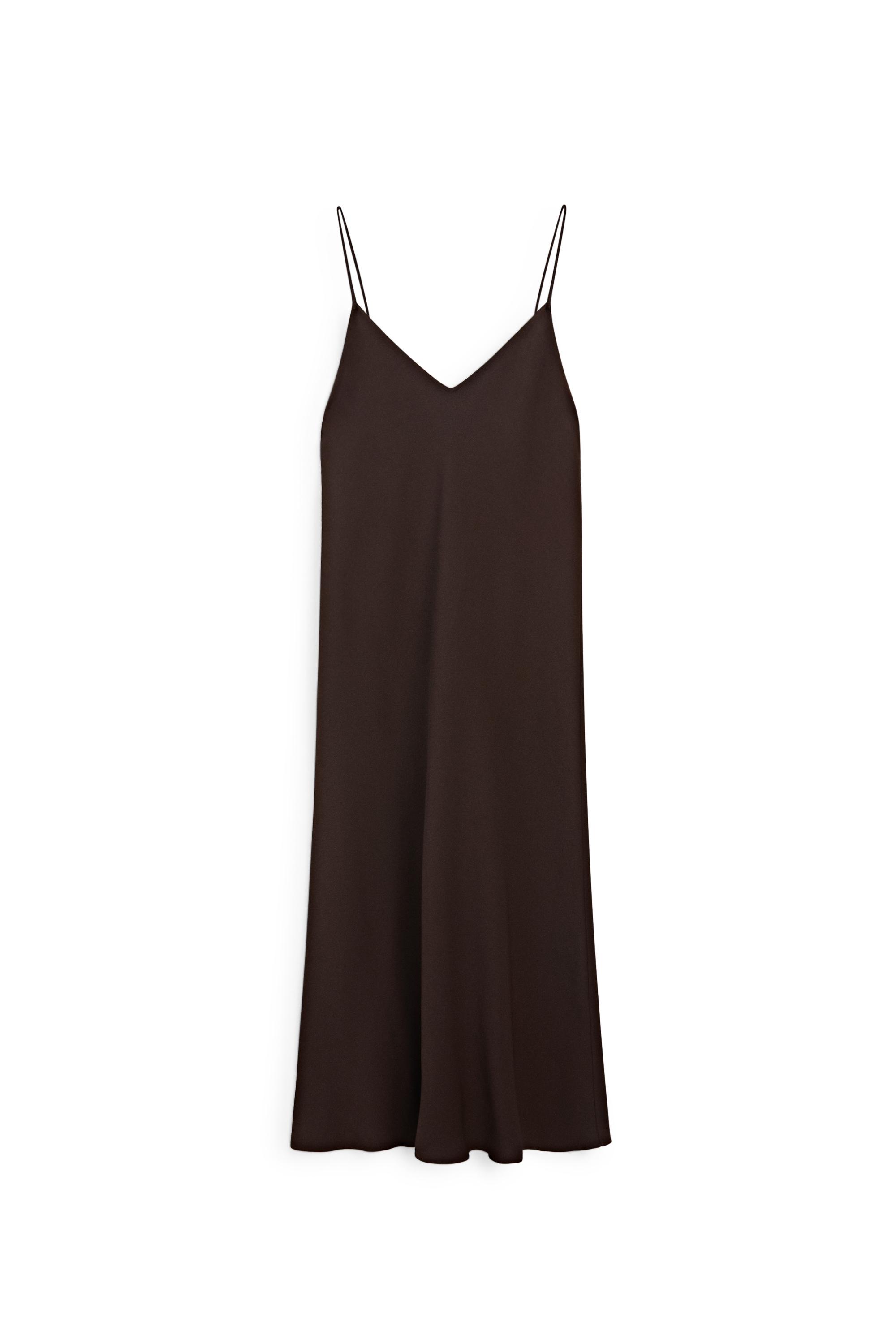 brown spaghetti strap dress Roxy Maxi In Chocolate 15 Brown CaratKing Women's Dresses Brown Summer