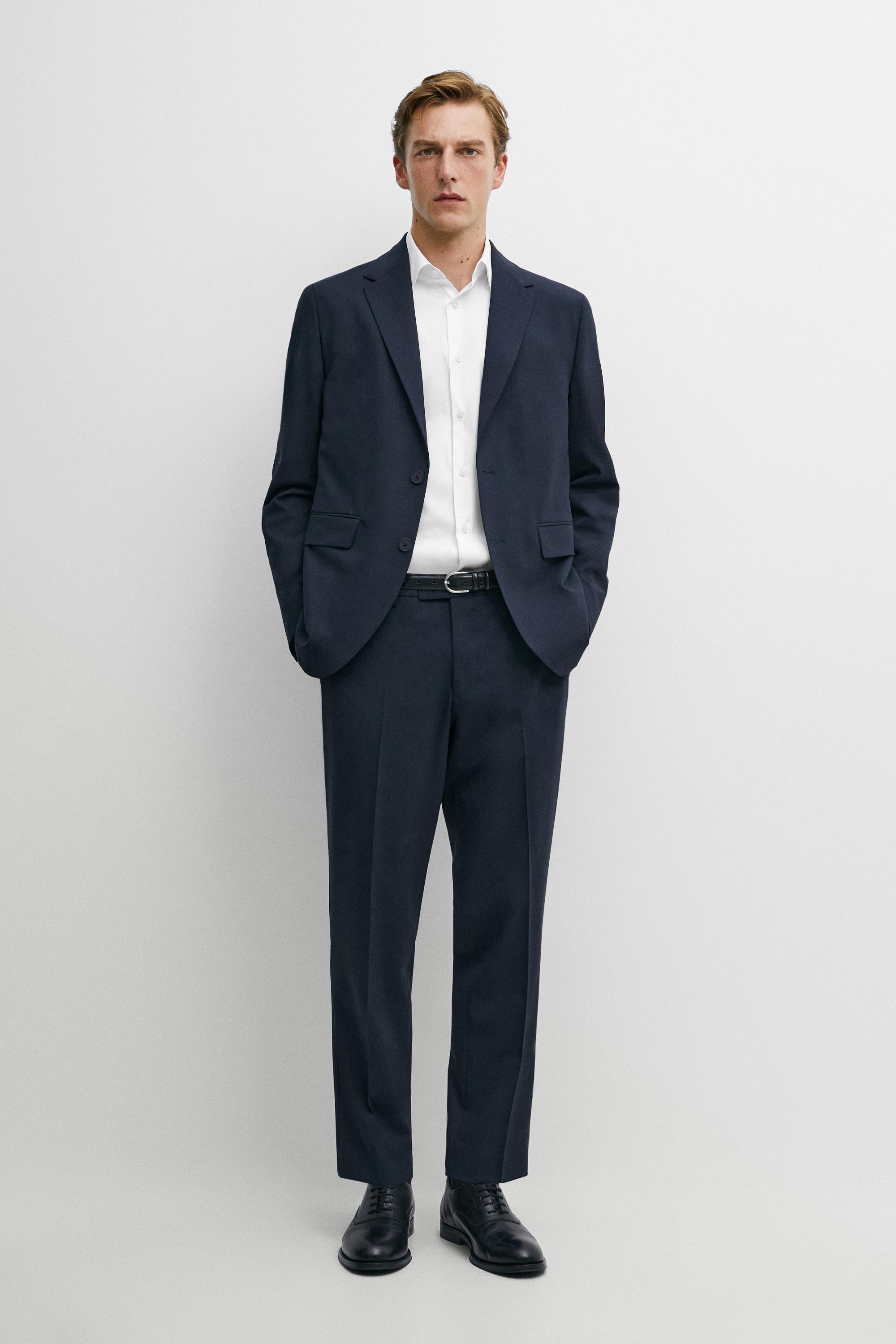 Slim fit stretch shirt — WHITE