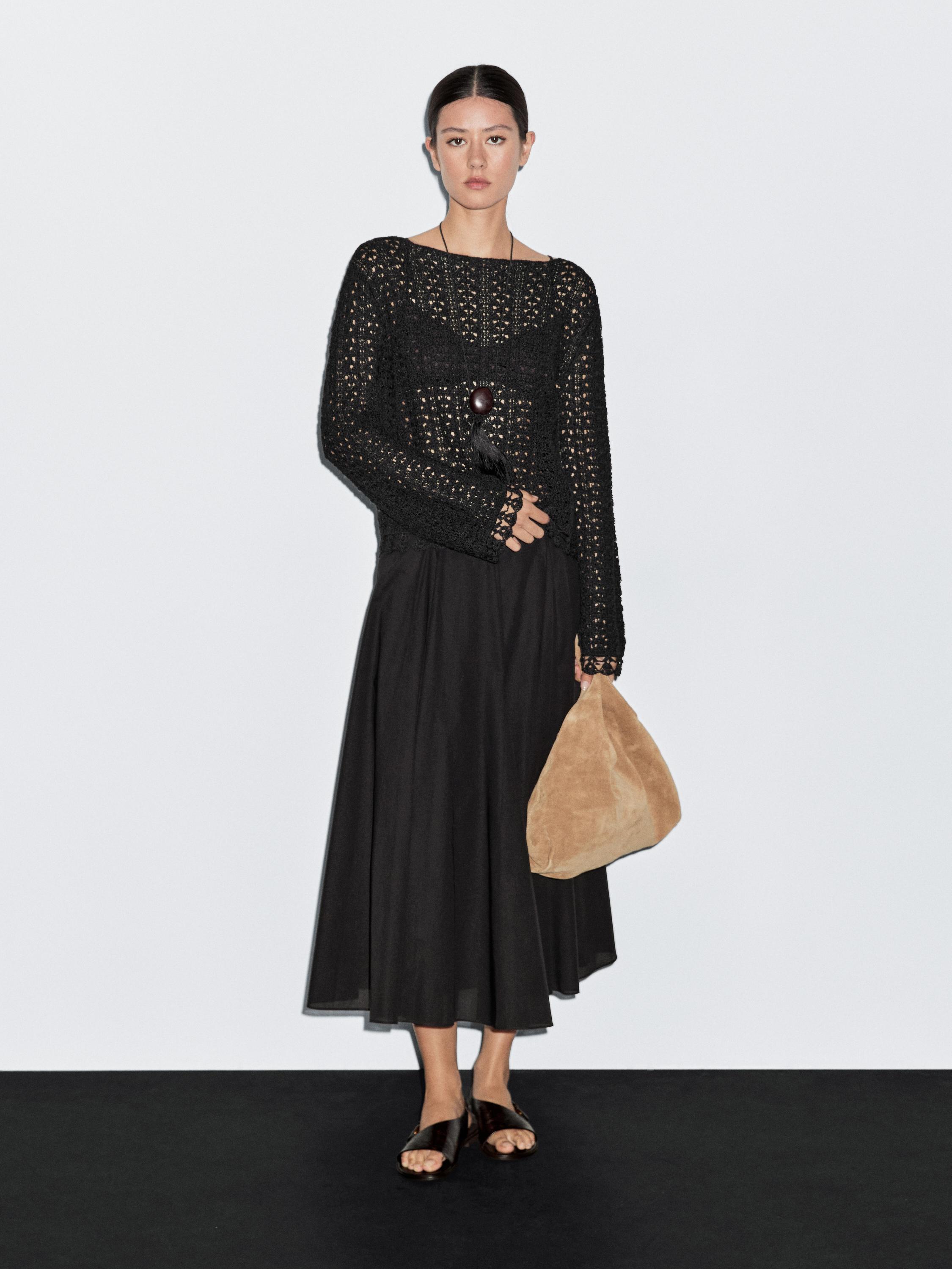 Jupe ample 100 % coton