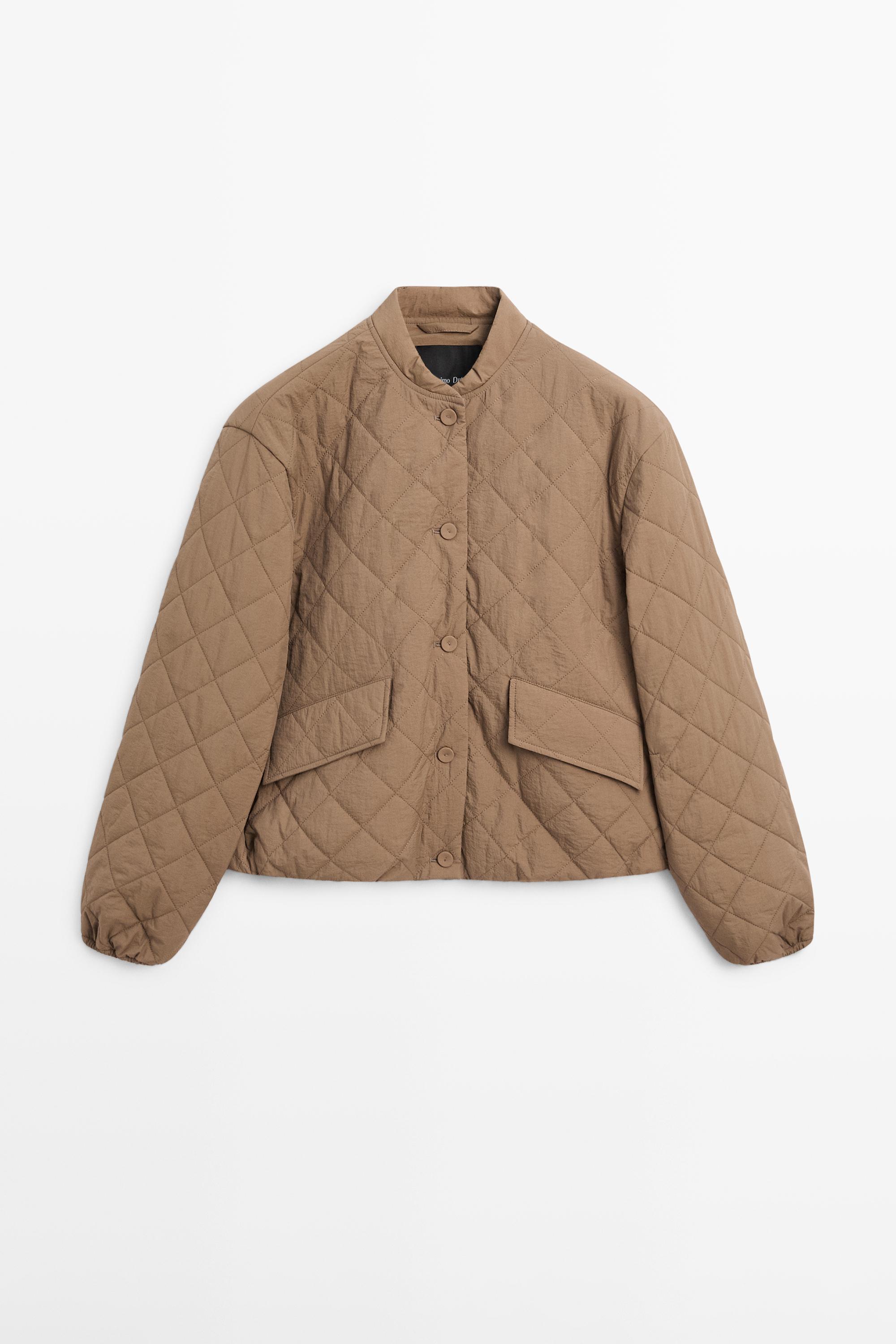 Short lightweight puffer jacket