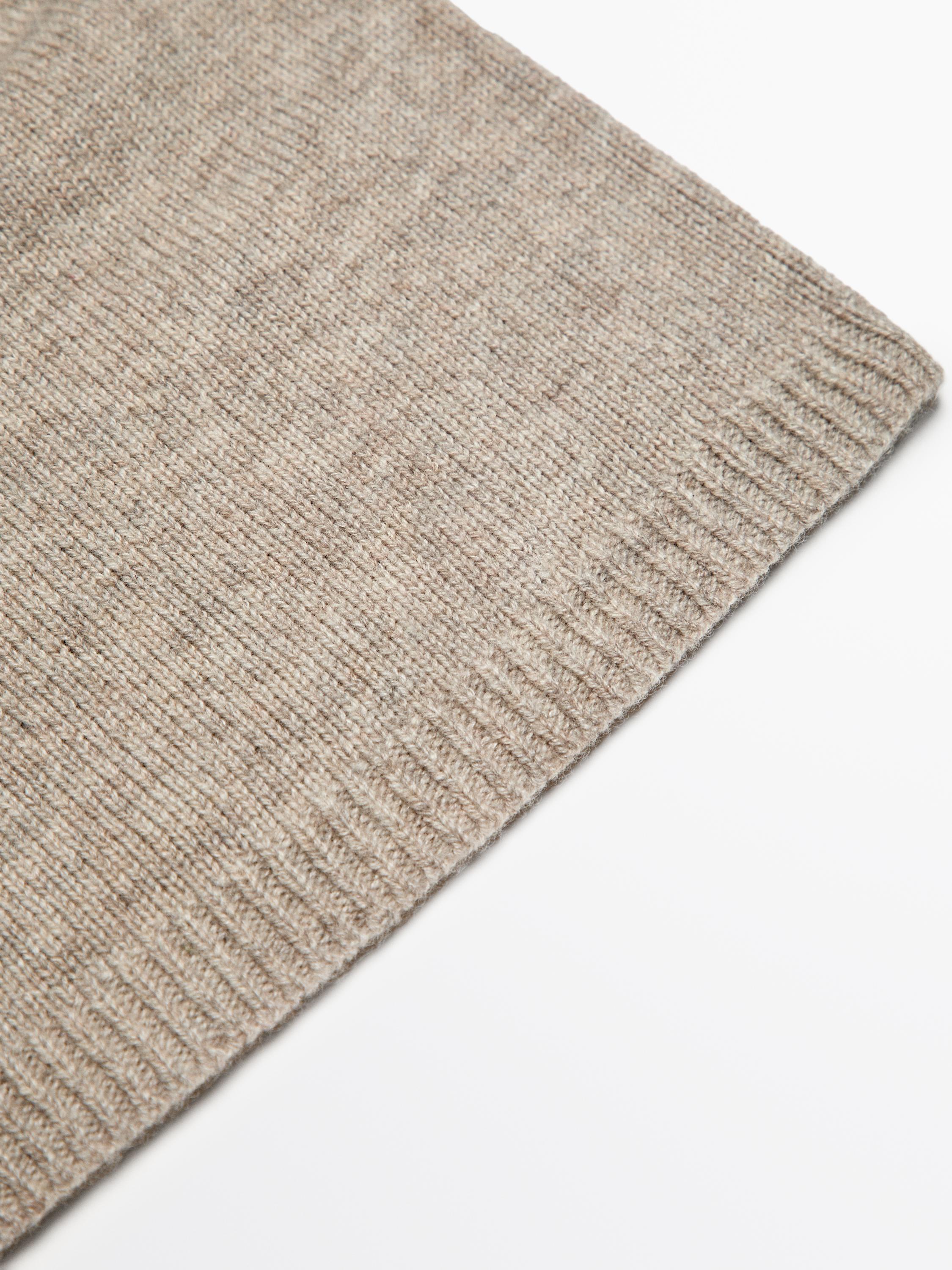 Fine knit beanie