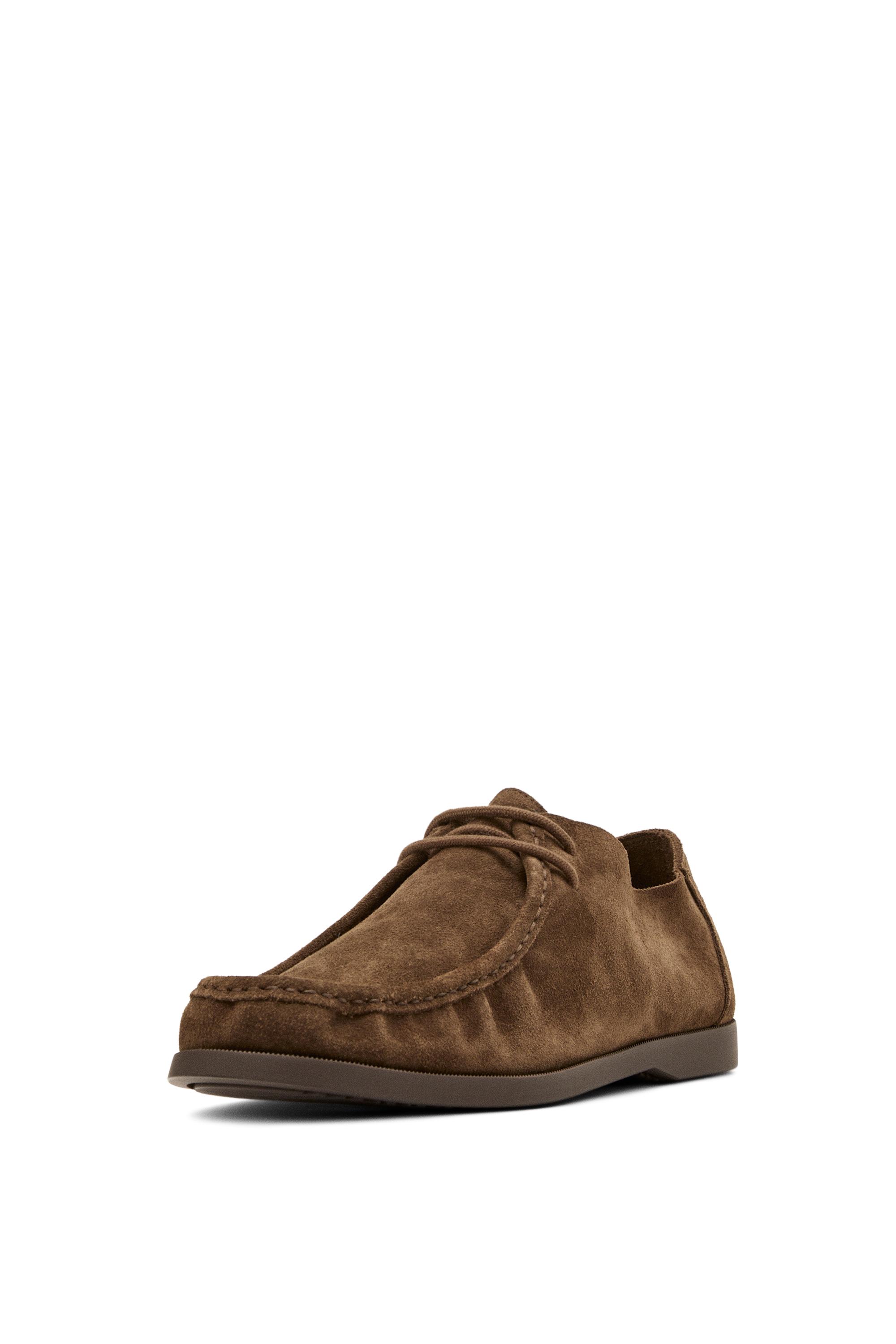 Soft leather boot-style shoes — OCHRE