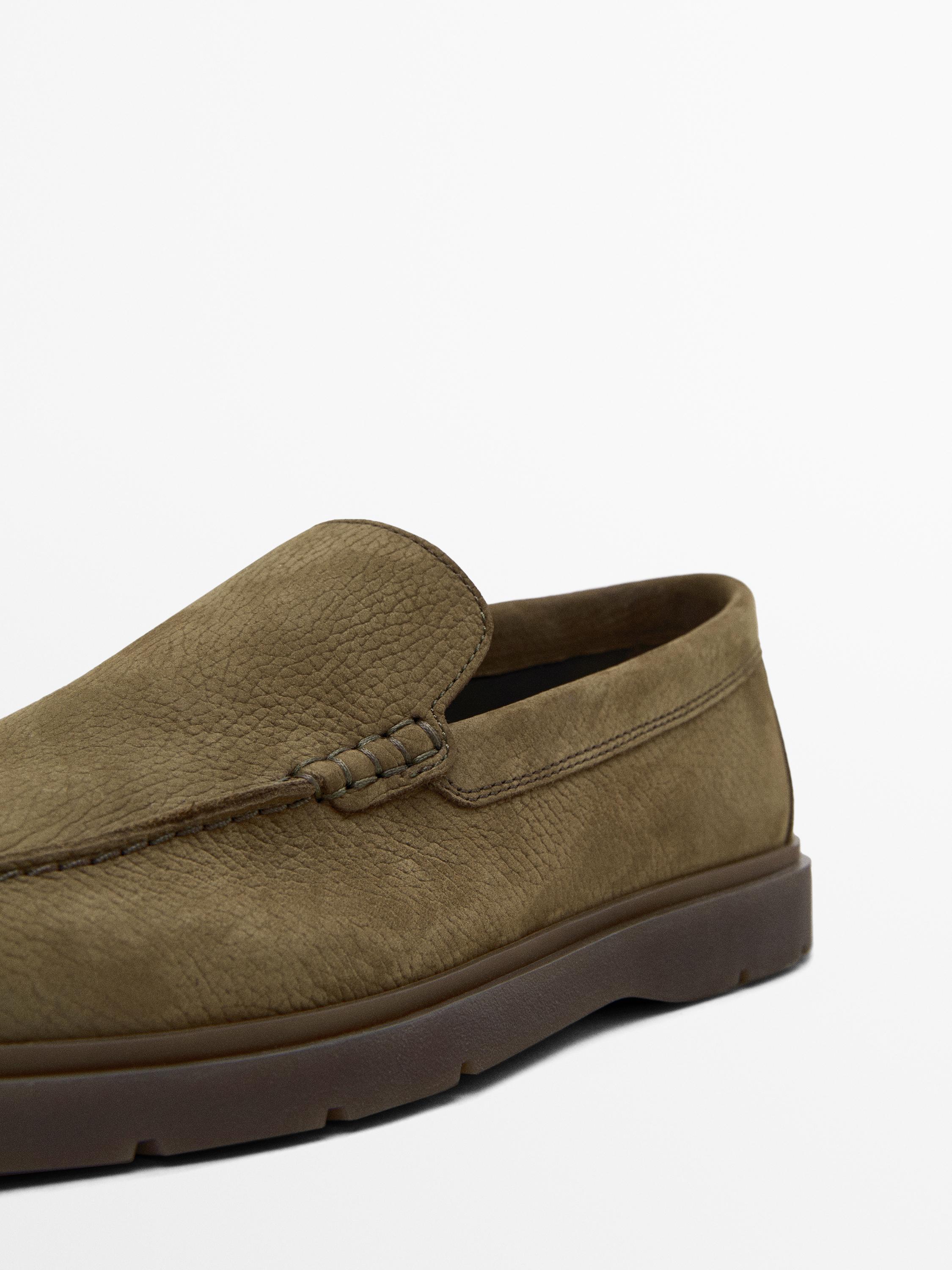 Nubuck loafers