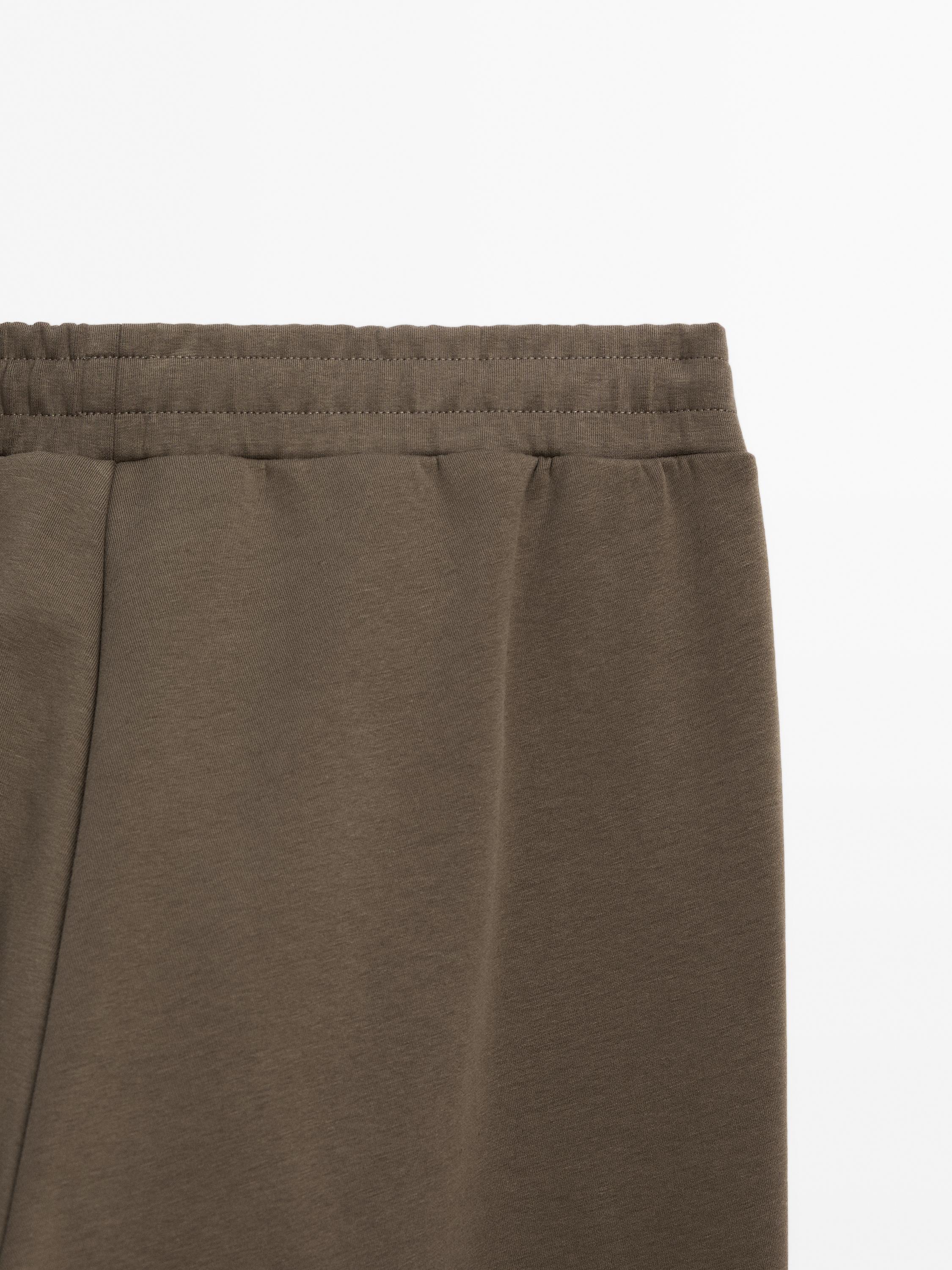 Cotton blend joggers