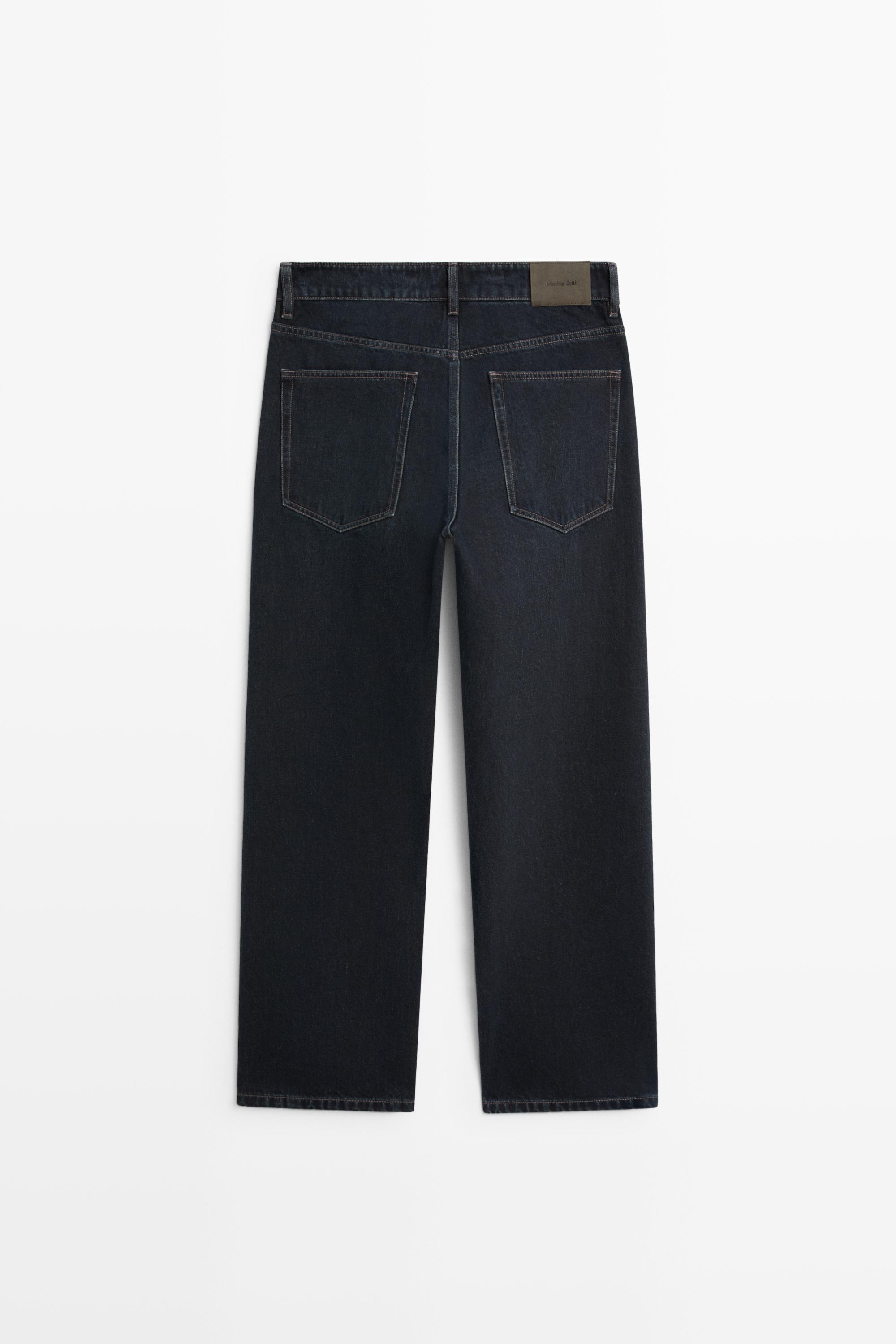 Massimo Dutti Relaxed fit jean görsel 8