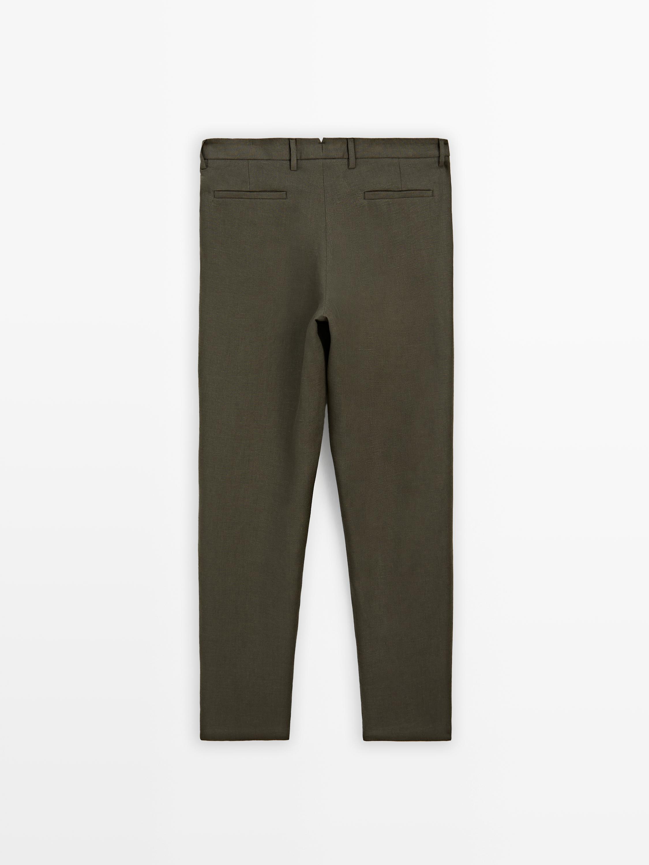 Pantalón 100% lino