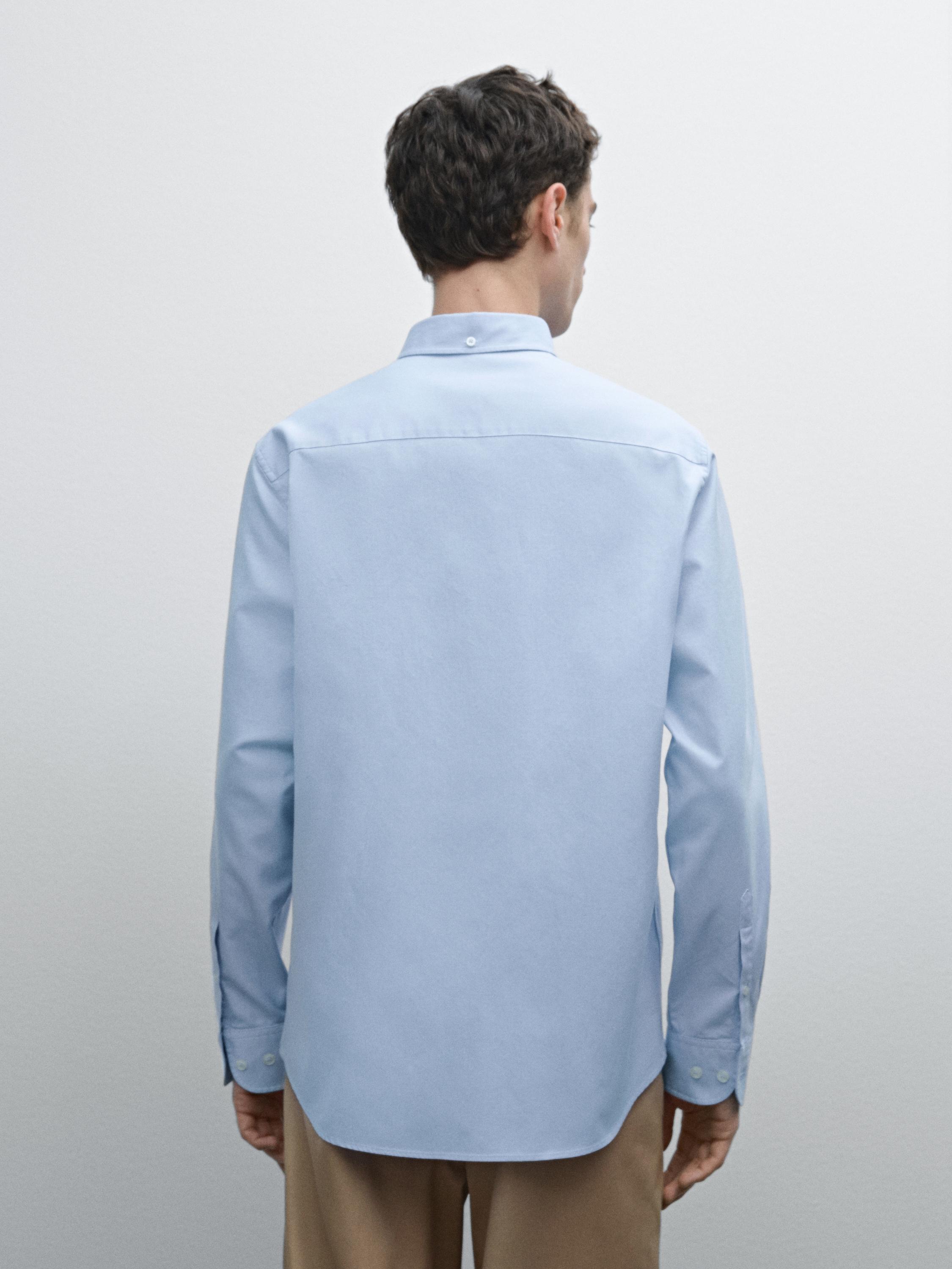 100% cotton Oxford shirt