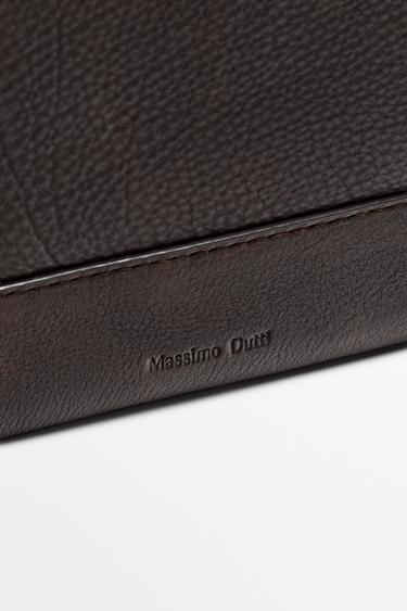 Nappa leather iPad case — BROWN 5