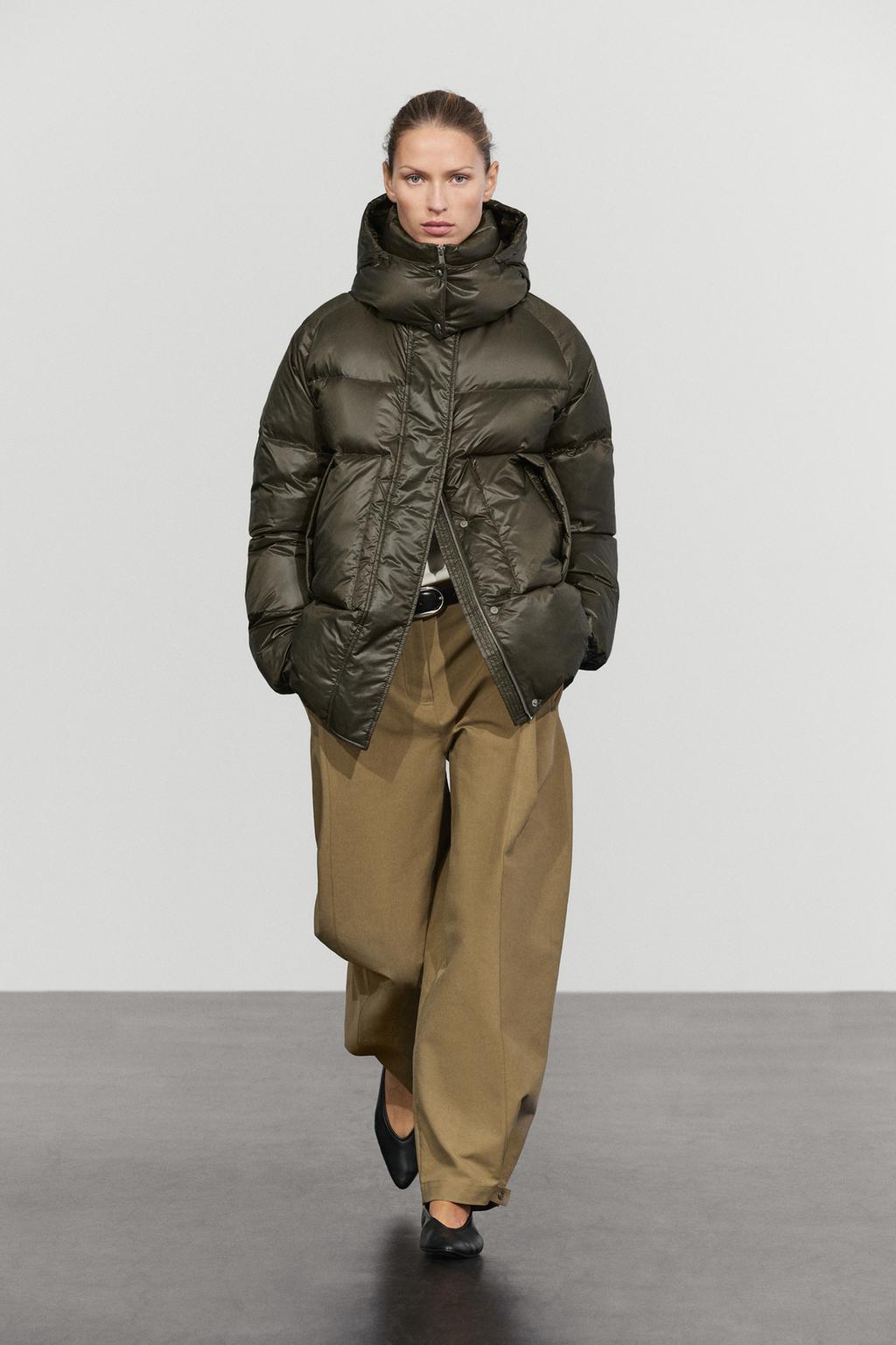 Massimo Dutti Shiny down jacket