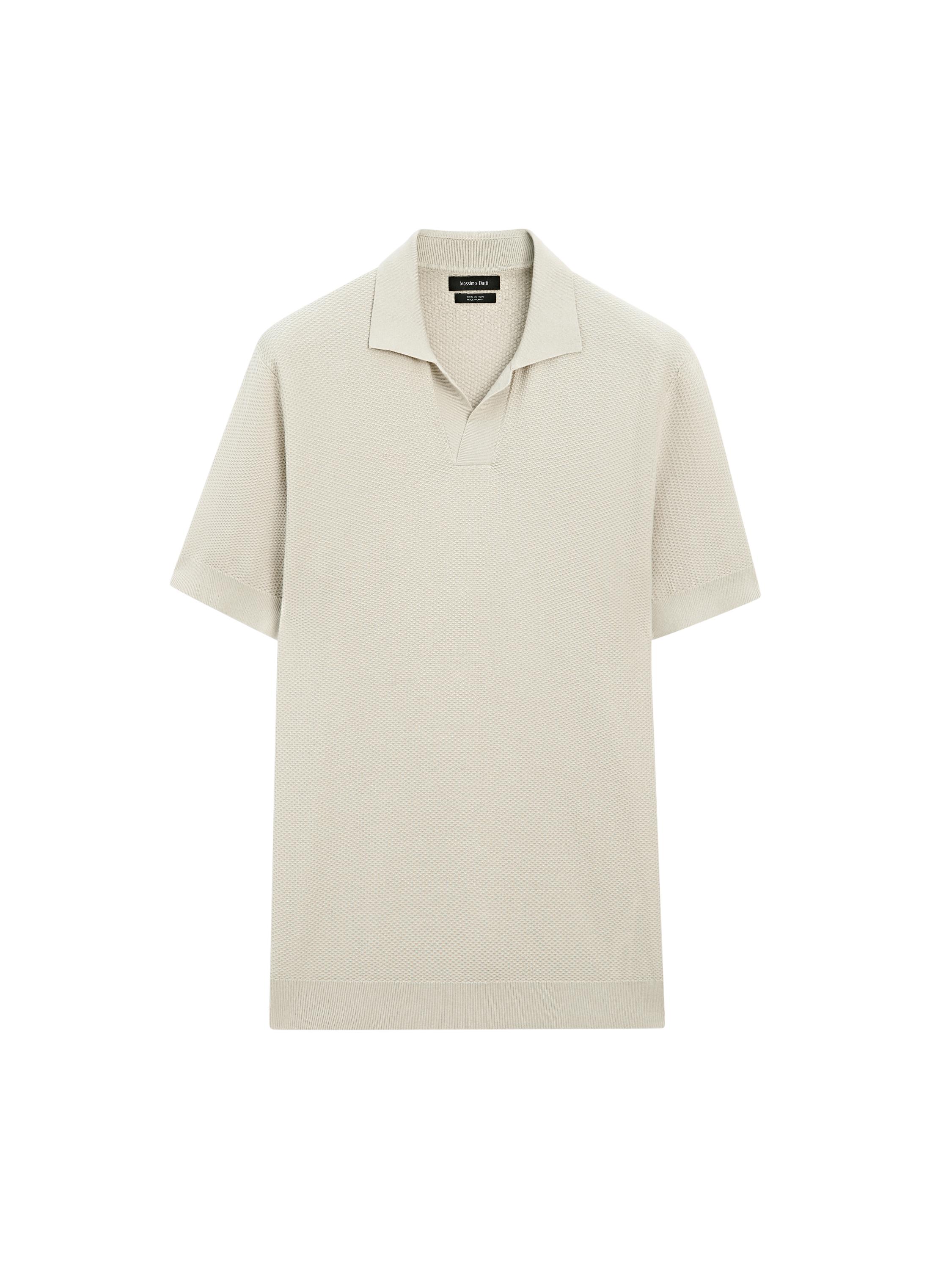★Massimo Dutti★ Short sleeve micro textured polo shirt 00706241401-o7.jpg?ts=