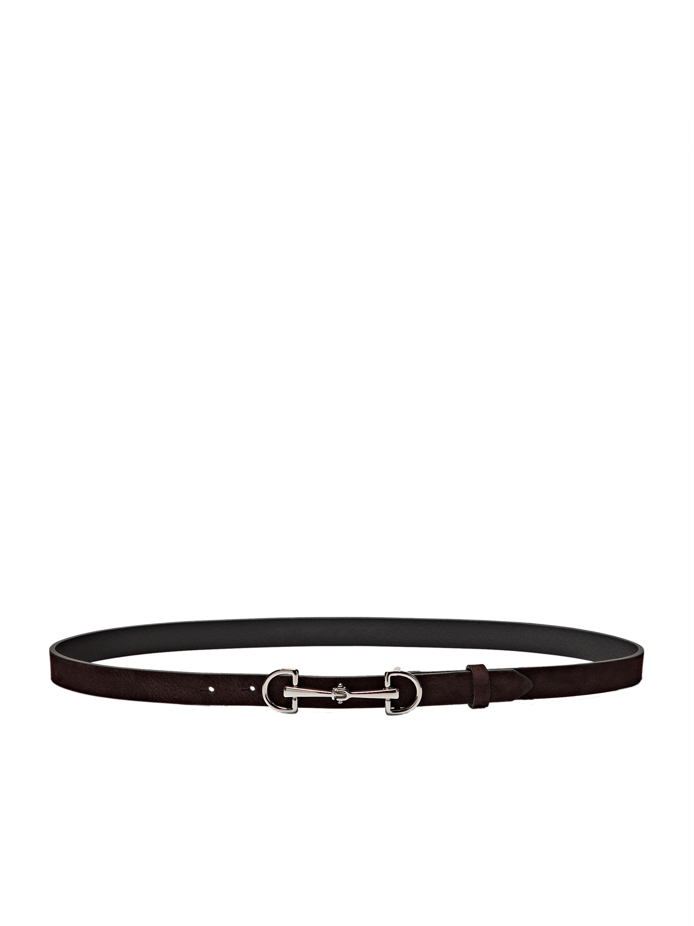 Massimo Dutti Nubuk deri binici kemeri görsel 6