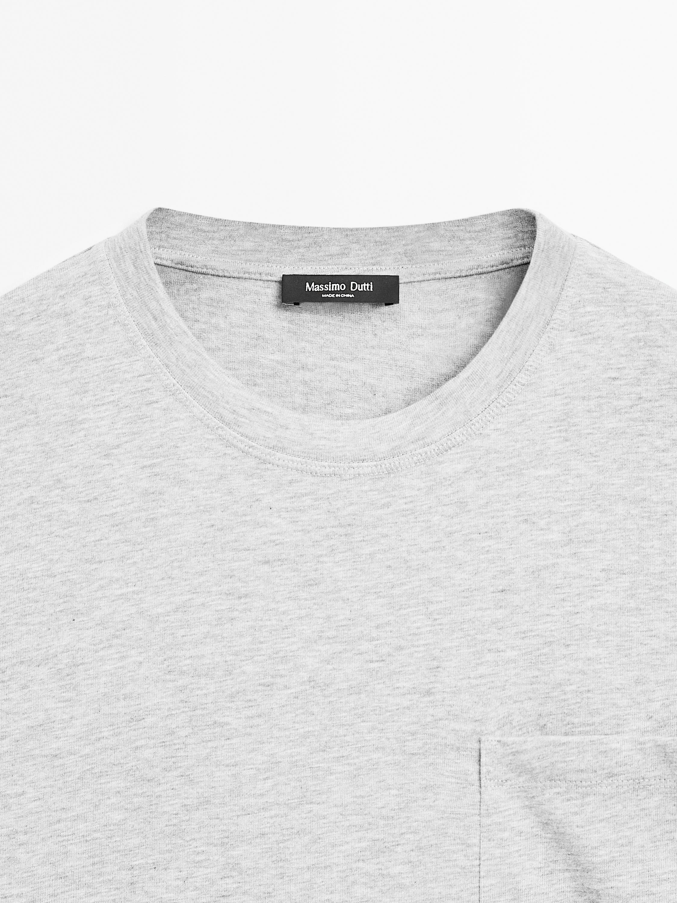 Oversize T-shirt with pocket details