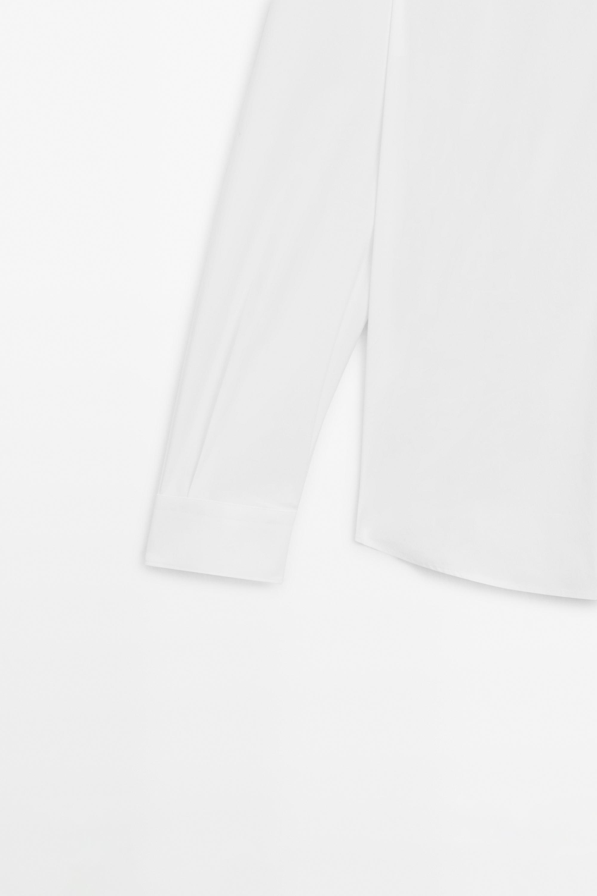 Slim fit stretch shirt — WHITE