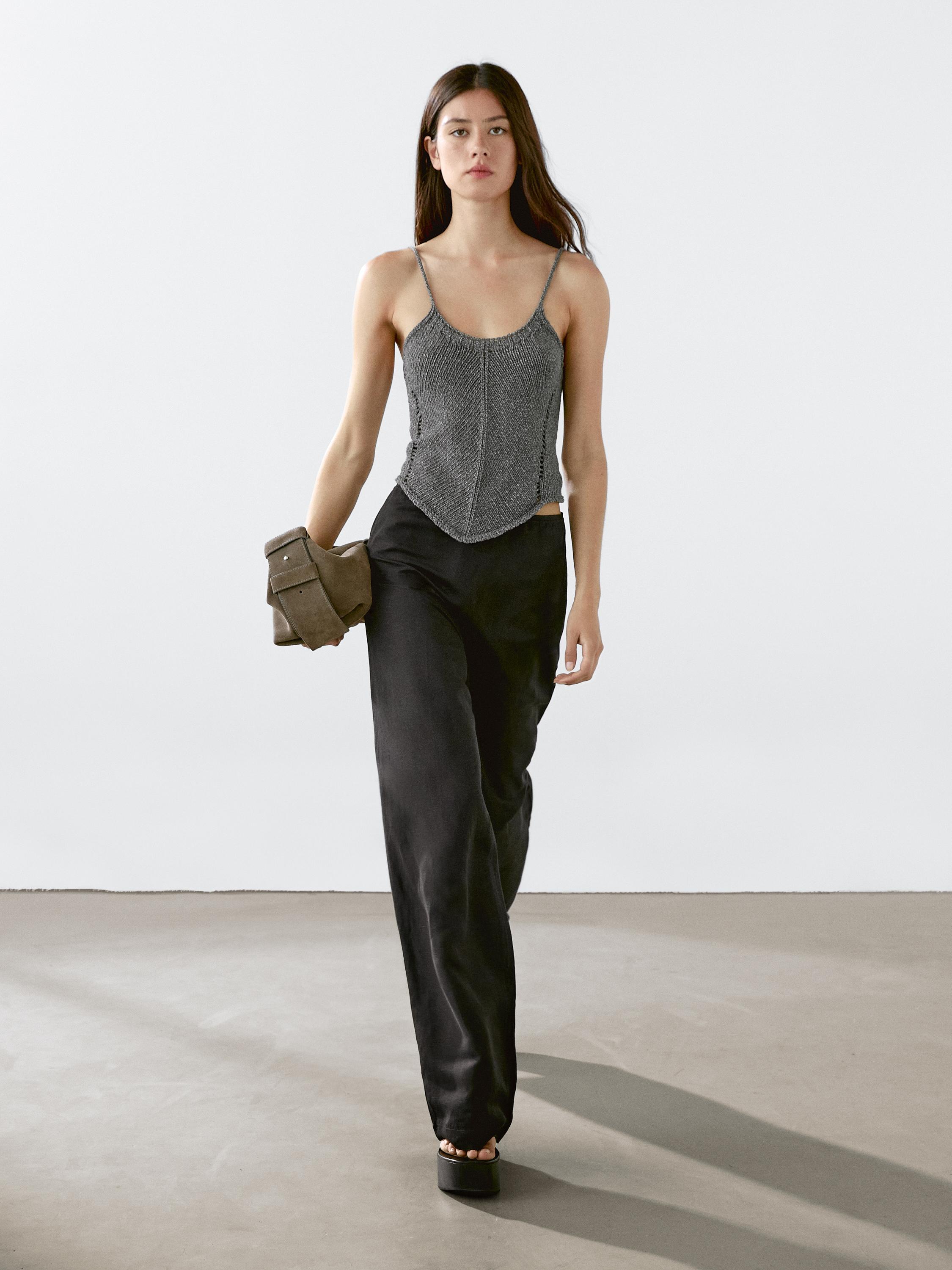 Áo dệt kim 100% cốt-tông