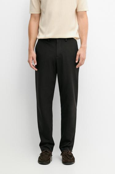 Regular-fit technical pants — BLACK 3