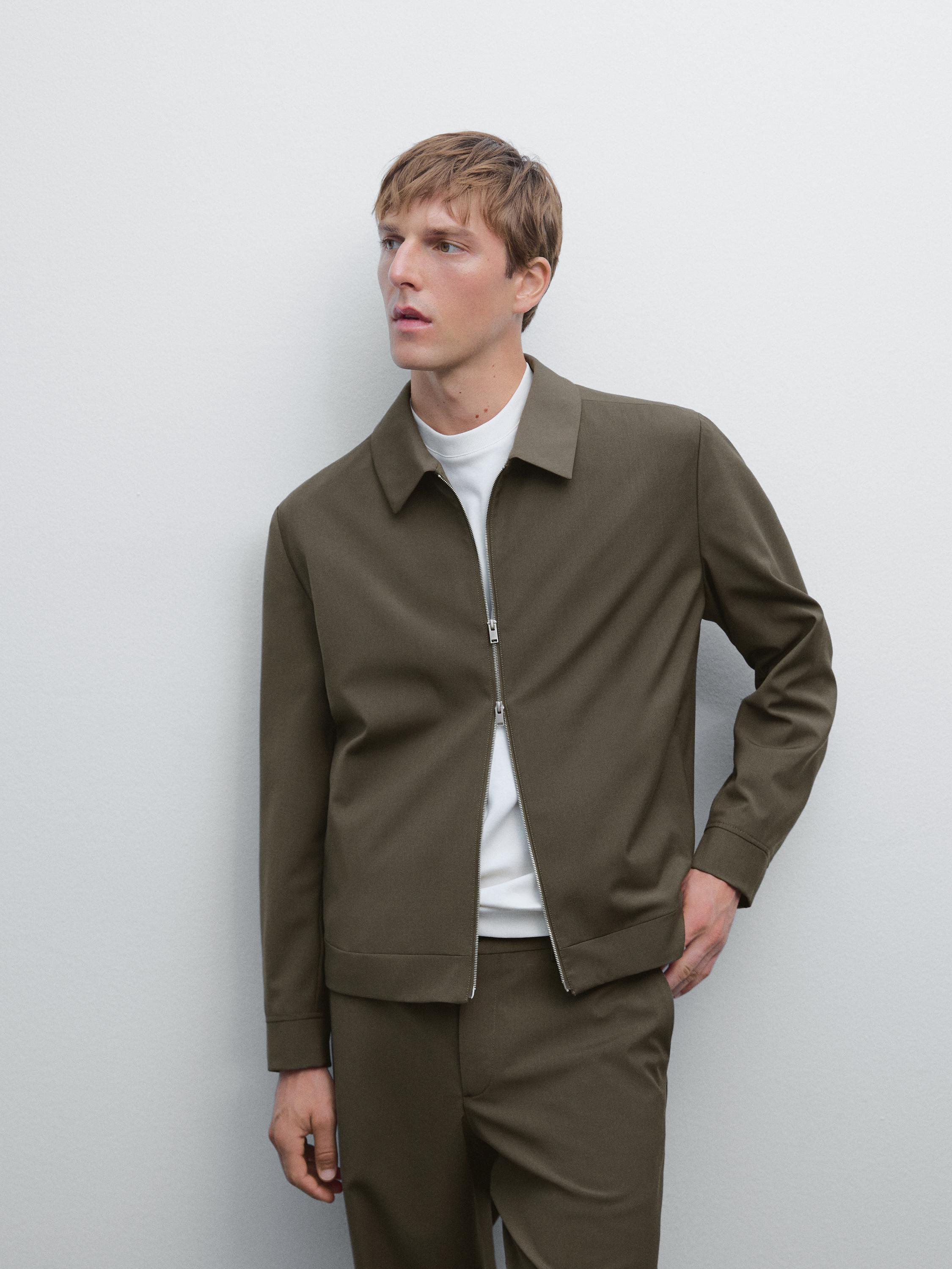 Total look jack van dubbele wolmix