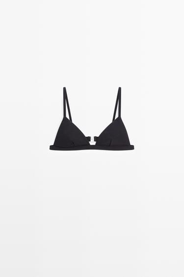 Triangle bikini top — BLACK 2