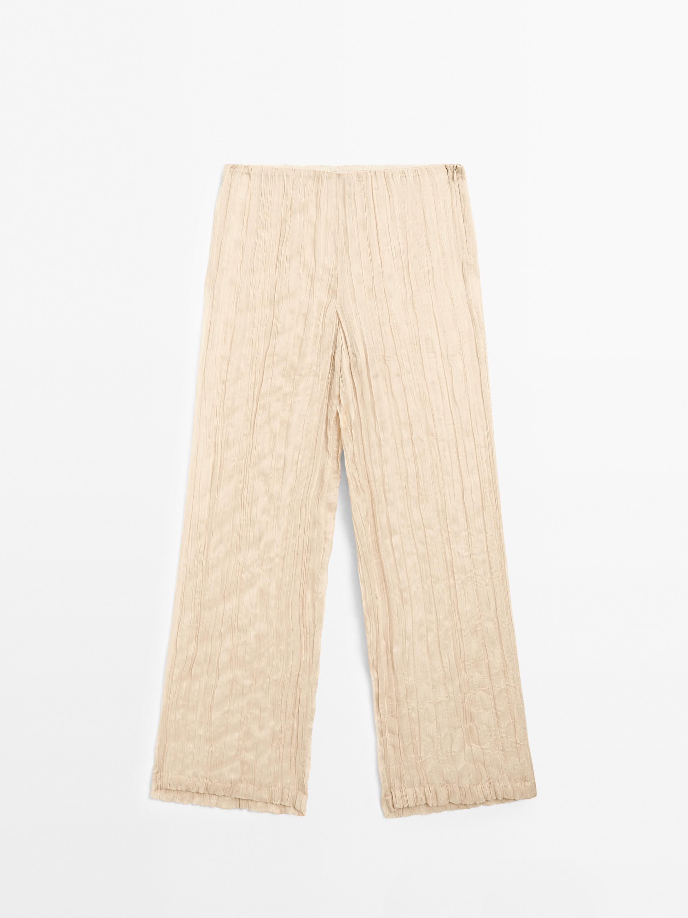 Flowing pleated trousers - Limited Edition