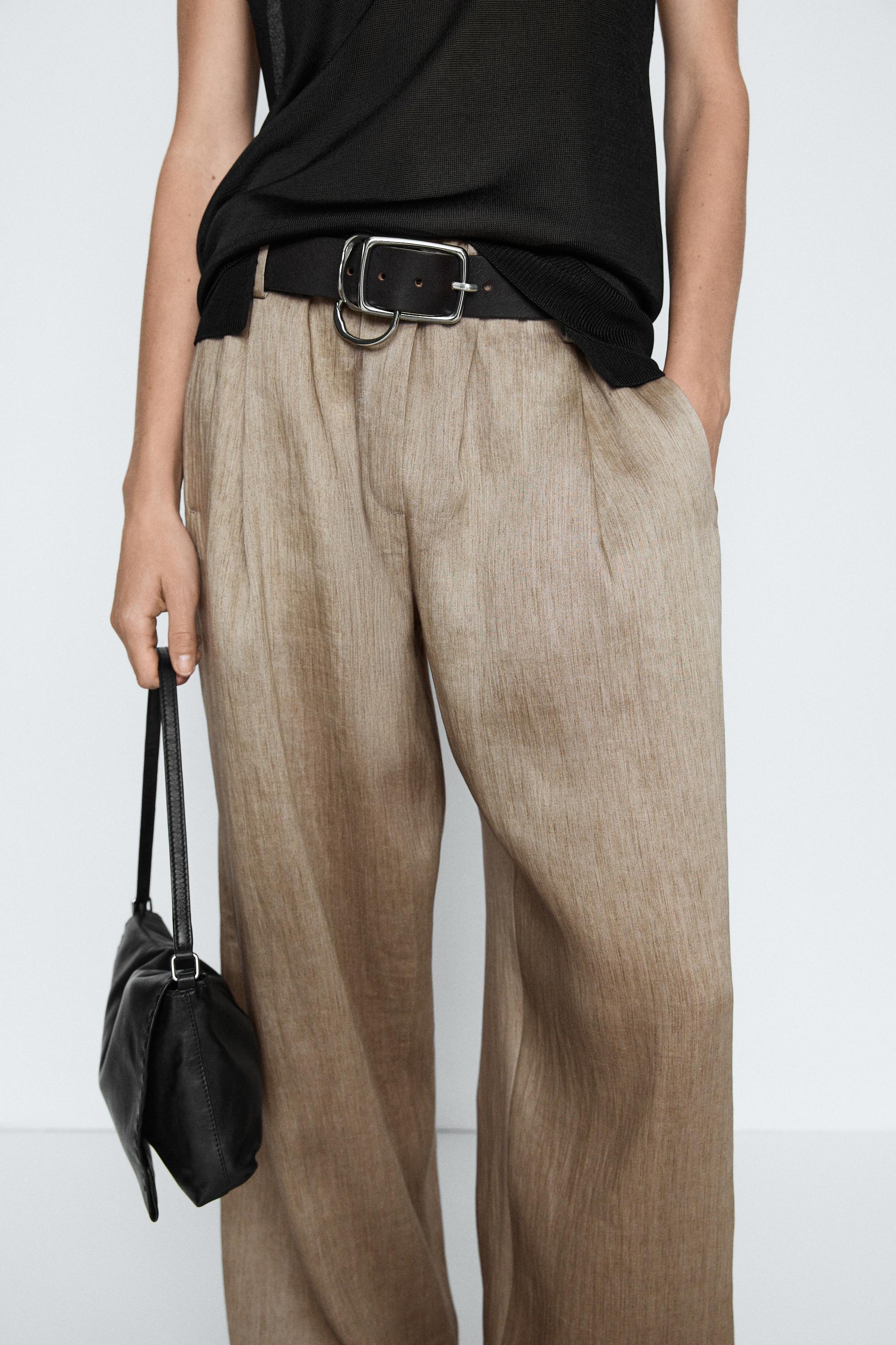 Buckle detail belt - STUDIO — BLACK