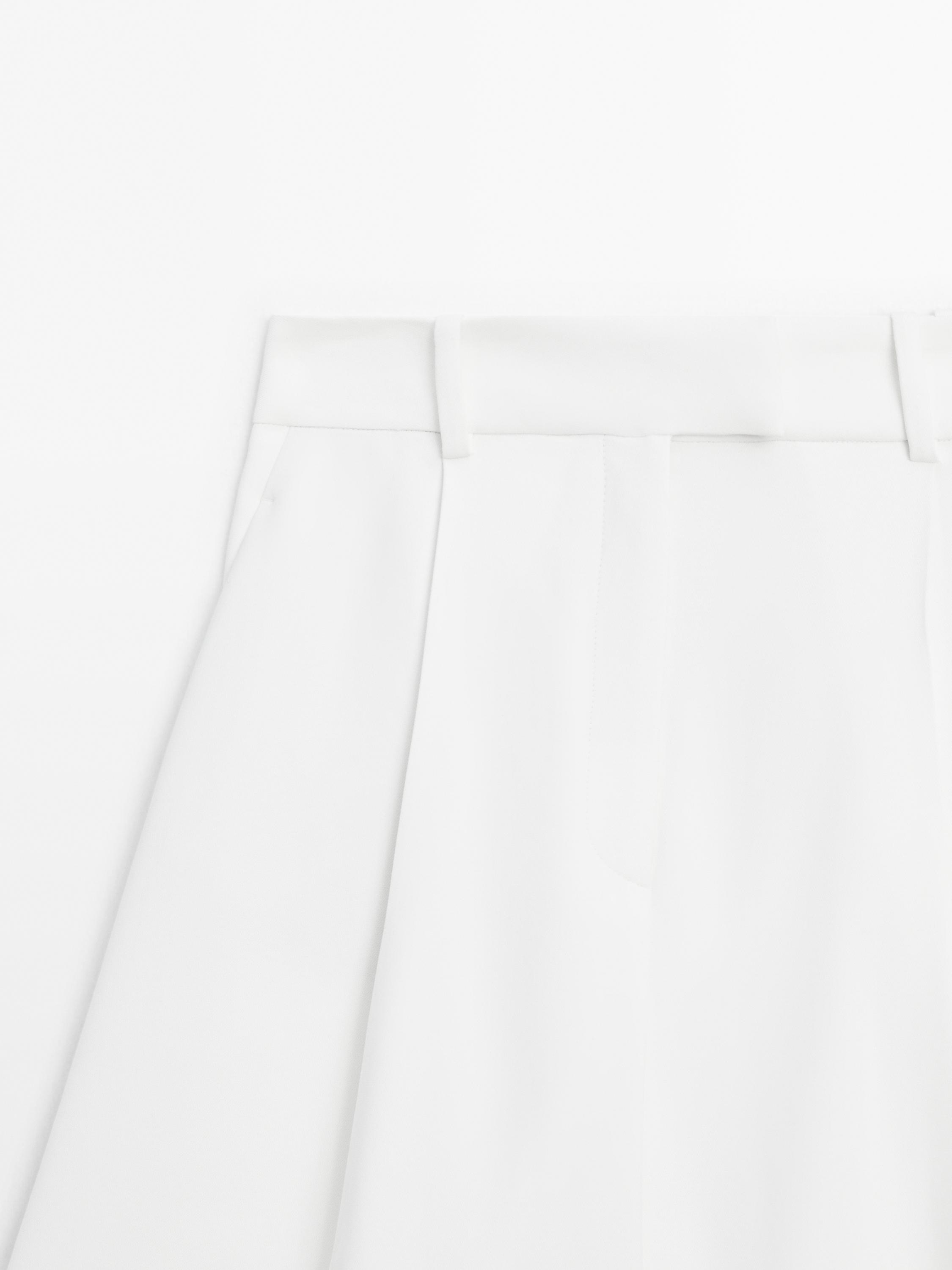 Smart Bermuda shorts with darts - STUDIO