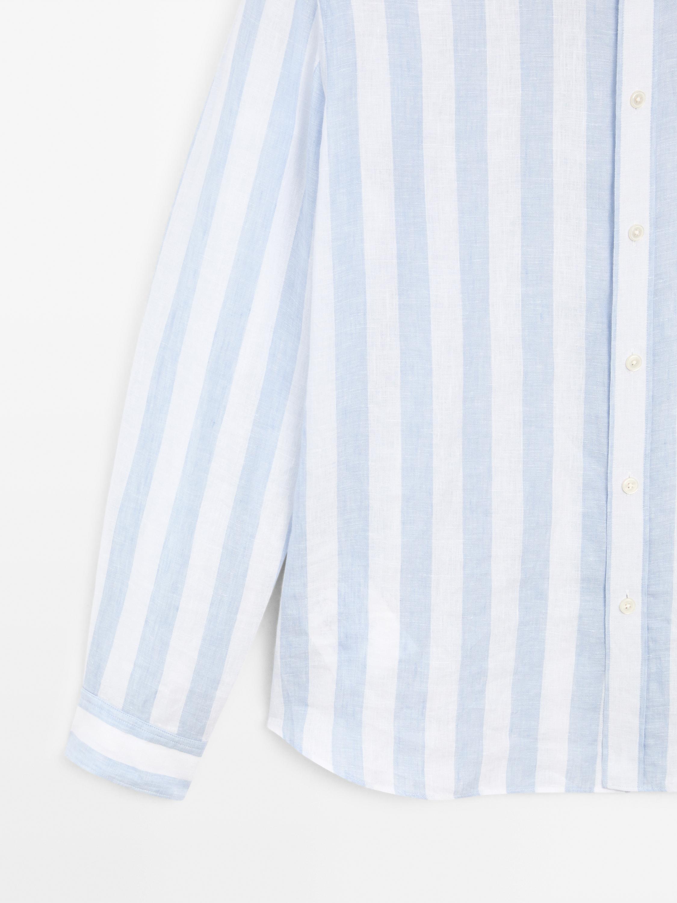 Camisa raya ancha regular fit