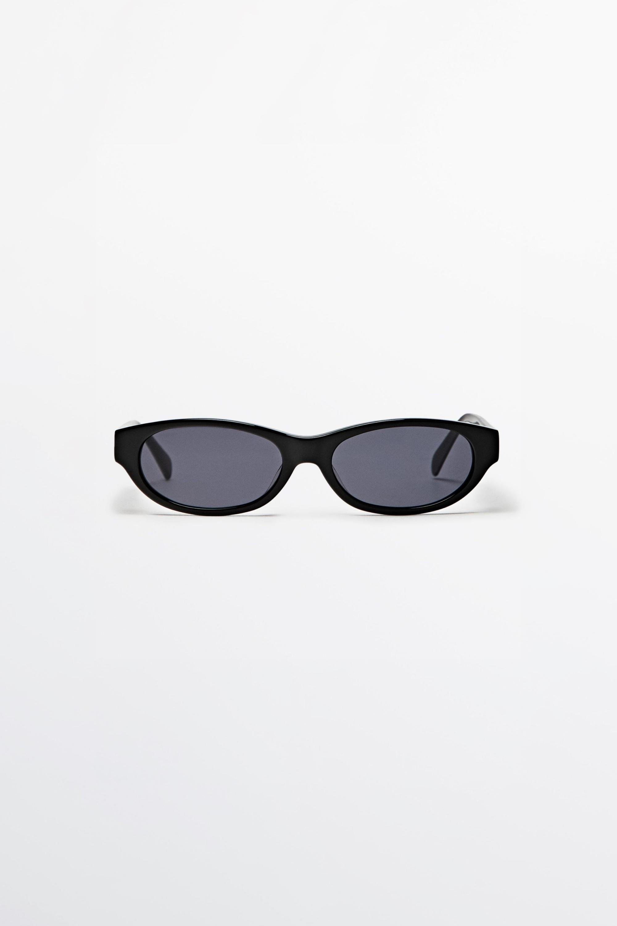 Narrow sunglasses — BLACK