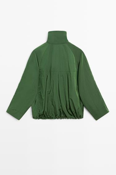 Technical bomber jacket — GREEN 6