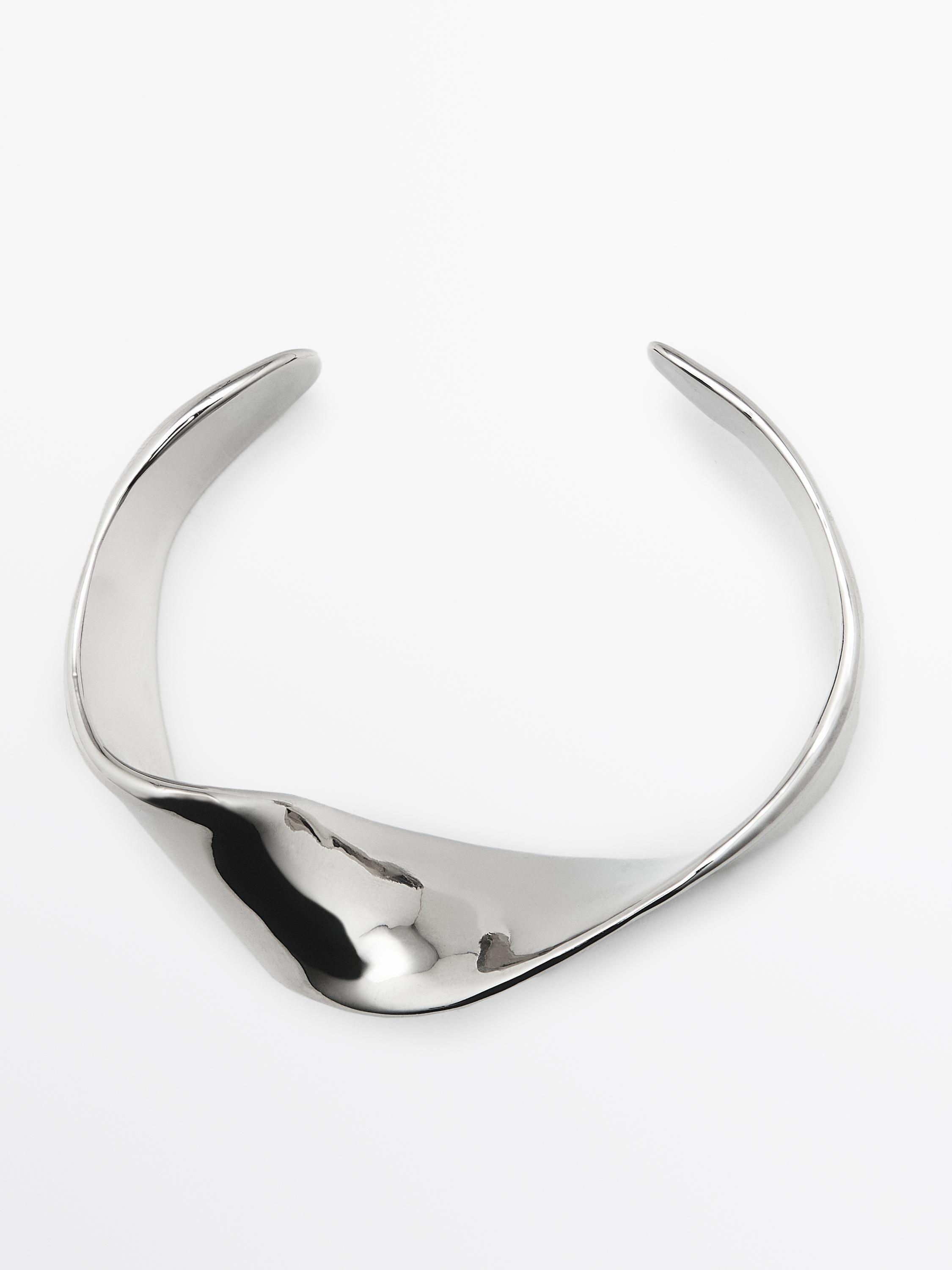 Pulsera ancha textura