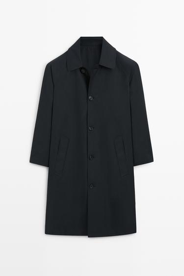 Long reversible technical parka — DARK NAVY 9