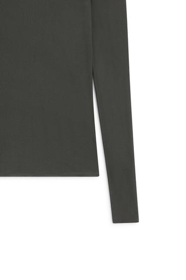 100% silk funnel neck T-shirt - LIMITED EDITION — 0-847 8