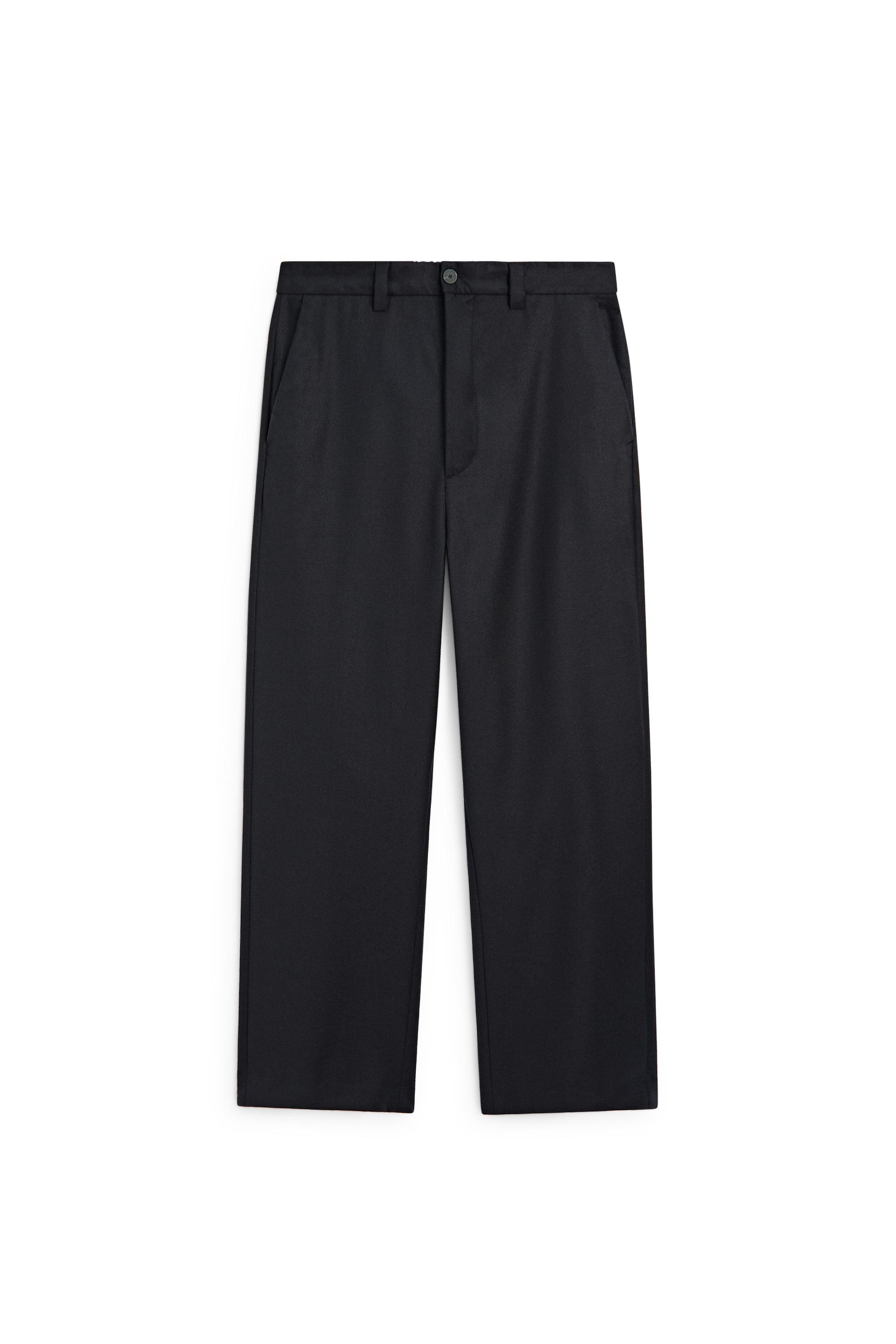 100% wool total look pants — DEEP BLUE