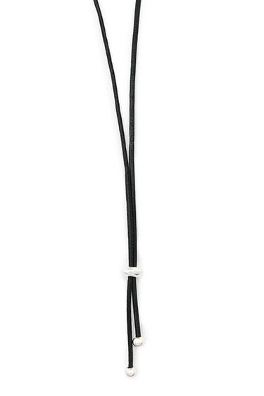 LONG SEED NECKLACE - LIMITED EDITION — BLACK 9