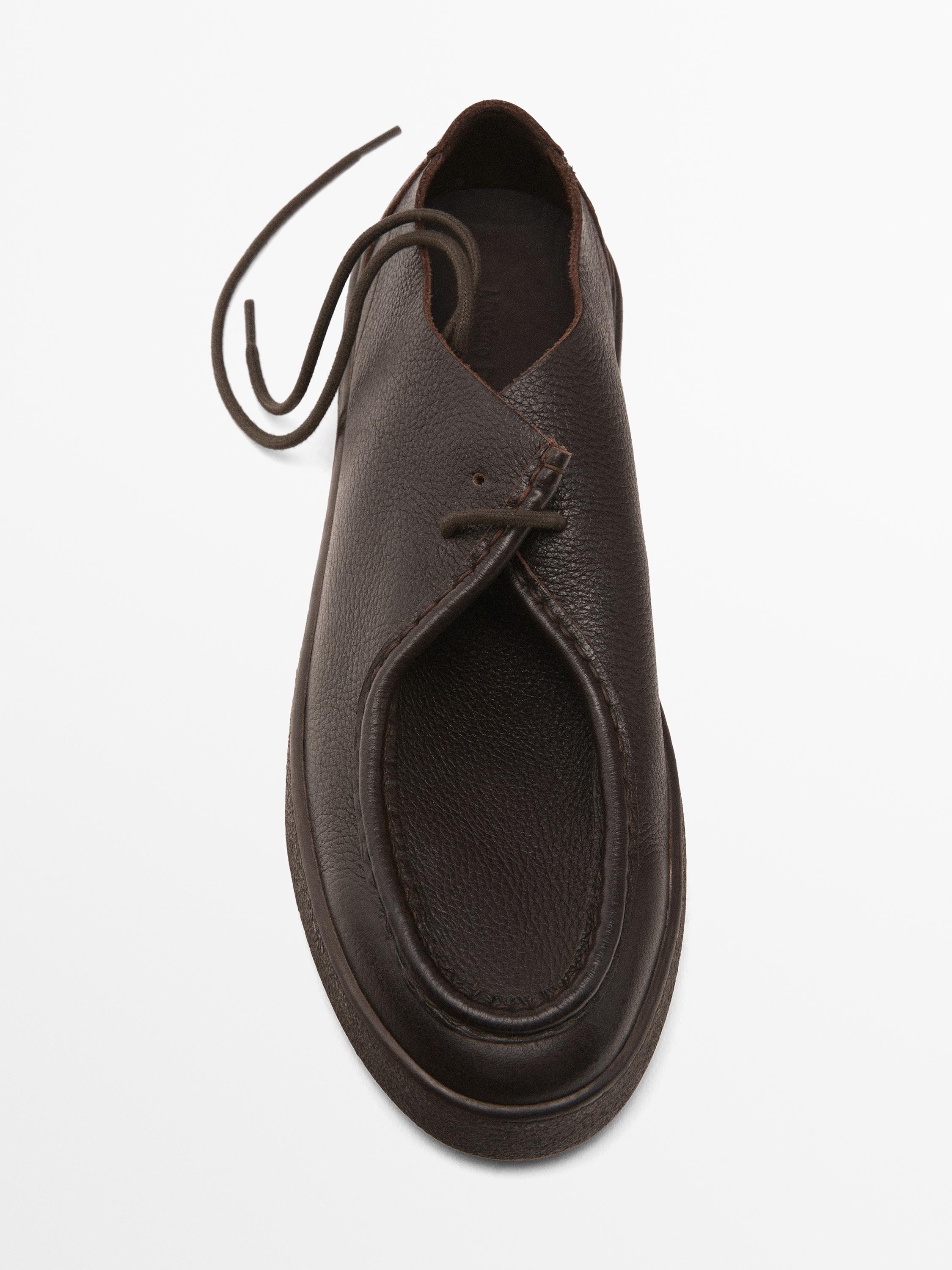Soft leather shoes