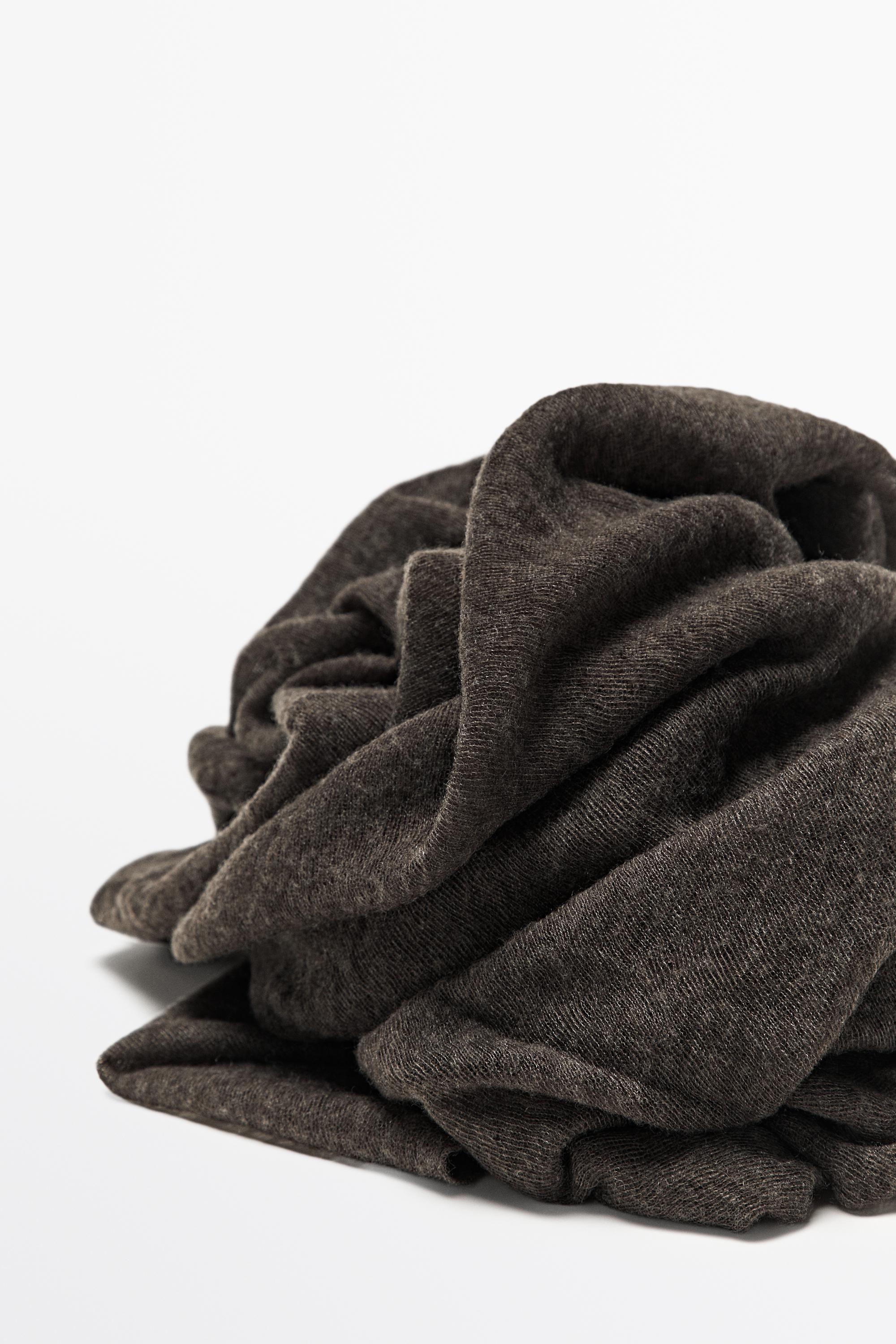 100% Cashmere scarf — BROWN